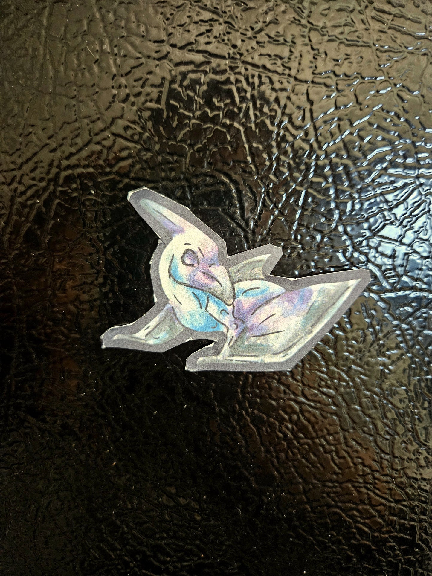 Siln - Pterodactyl Art - Flying Dinosaur Illustration - Multi Pack Magnets