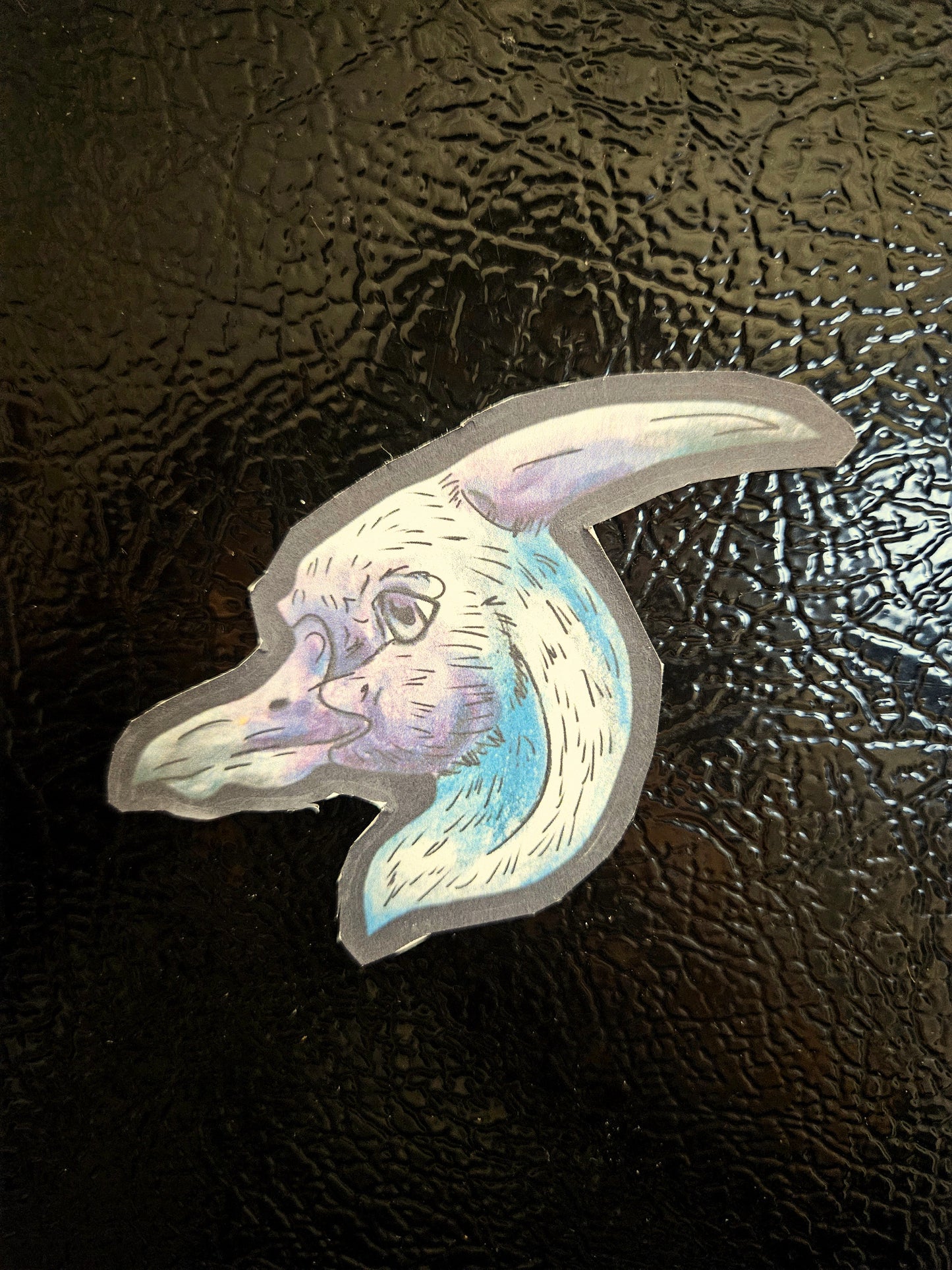 Siln - Pterodactyl Art - Flying Dinosaur Illustration - Multi Pack Magnets