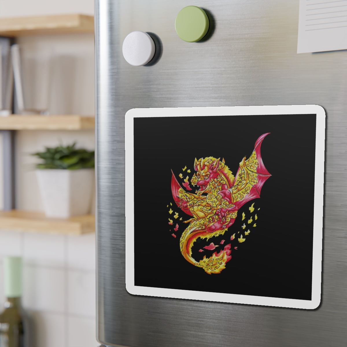 Cutesy Dragon Float Magnets