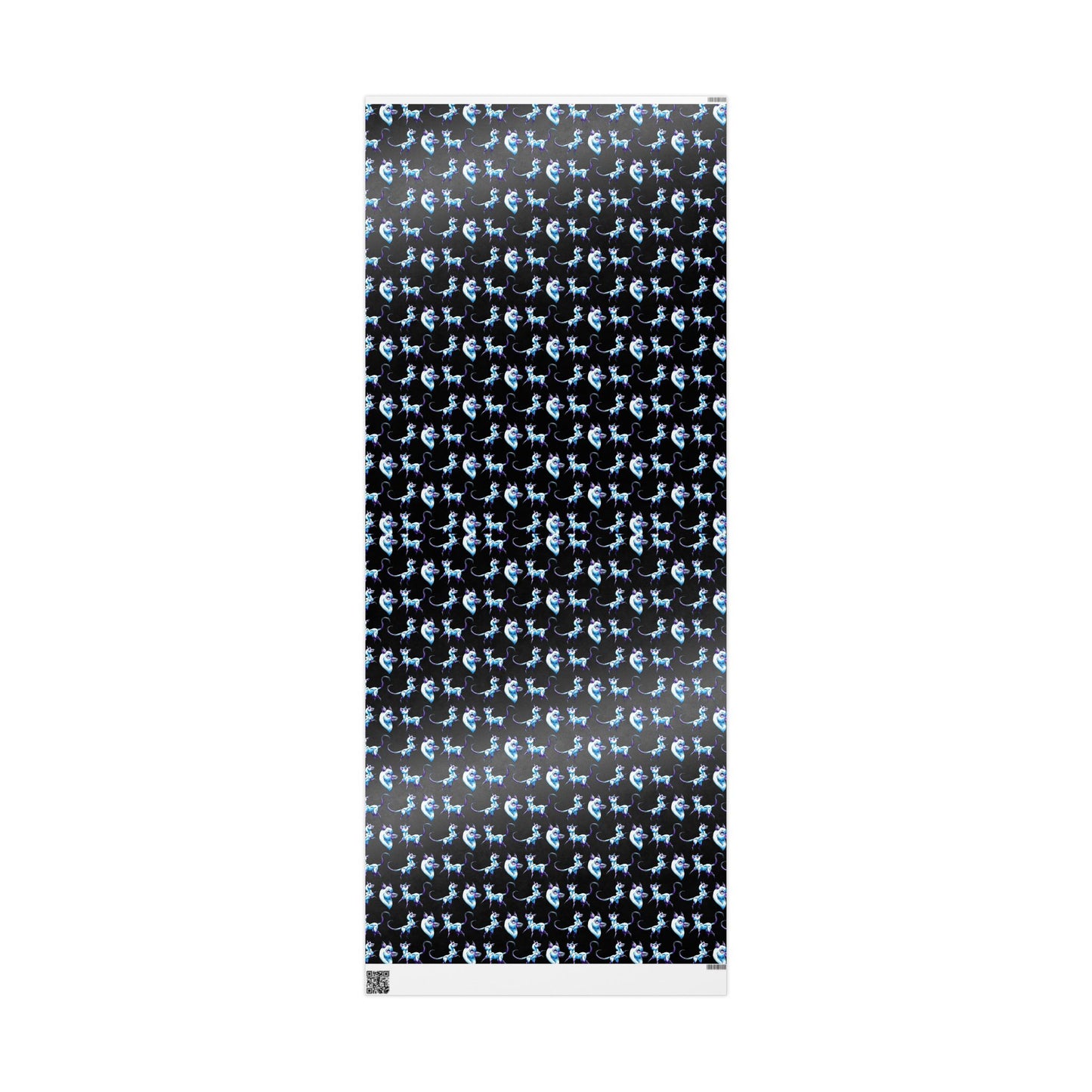 Chibi Slictine the Cat- Pattern- Fantasy Cat- Cute Creature Art- Nature Animal- Wrapping Paper