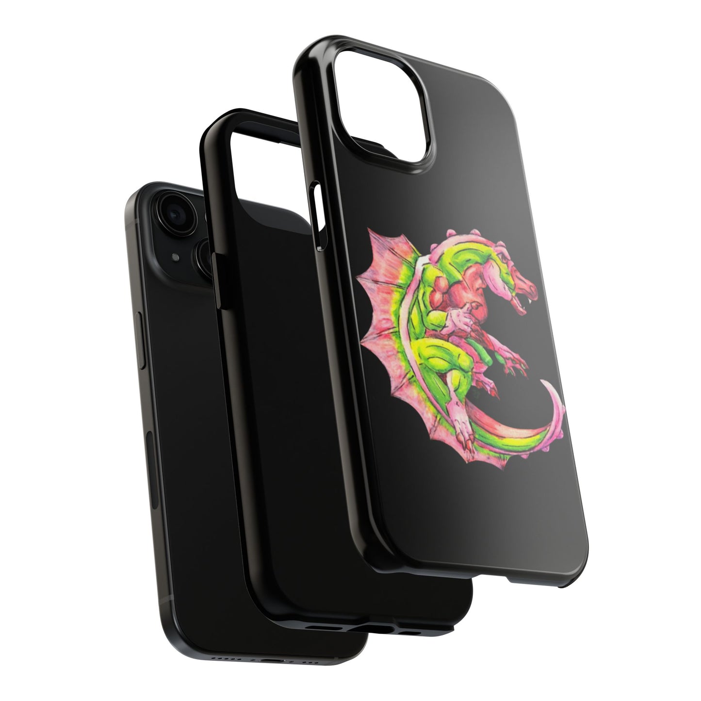 Cutesy Dimetrodon Roll Tough Phone Cases