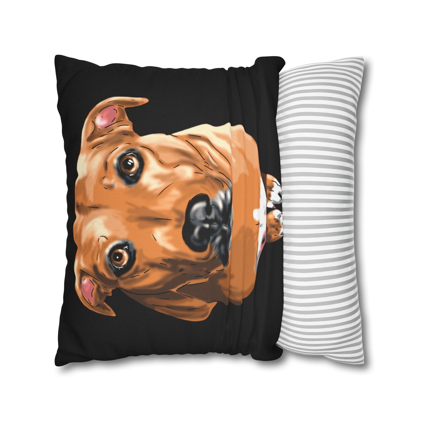 Bullet Spun Polyester Square Pillowcase