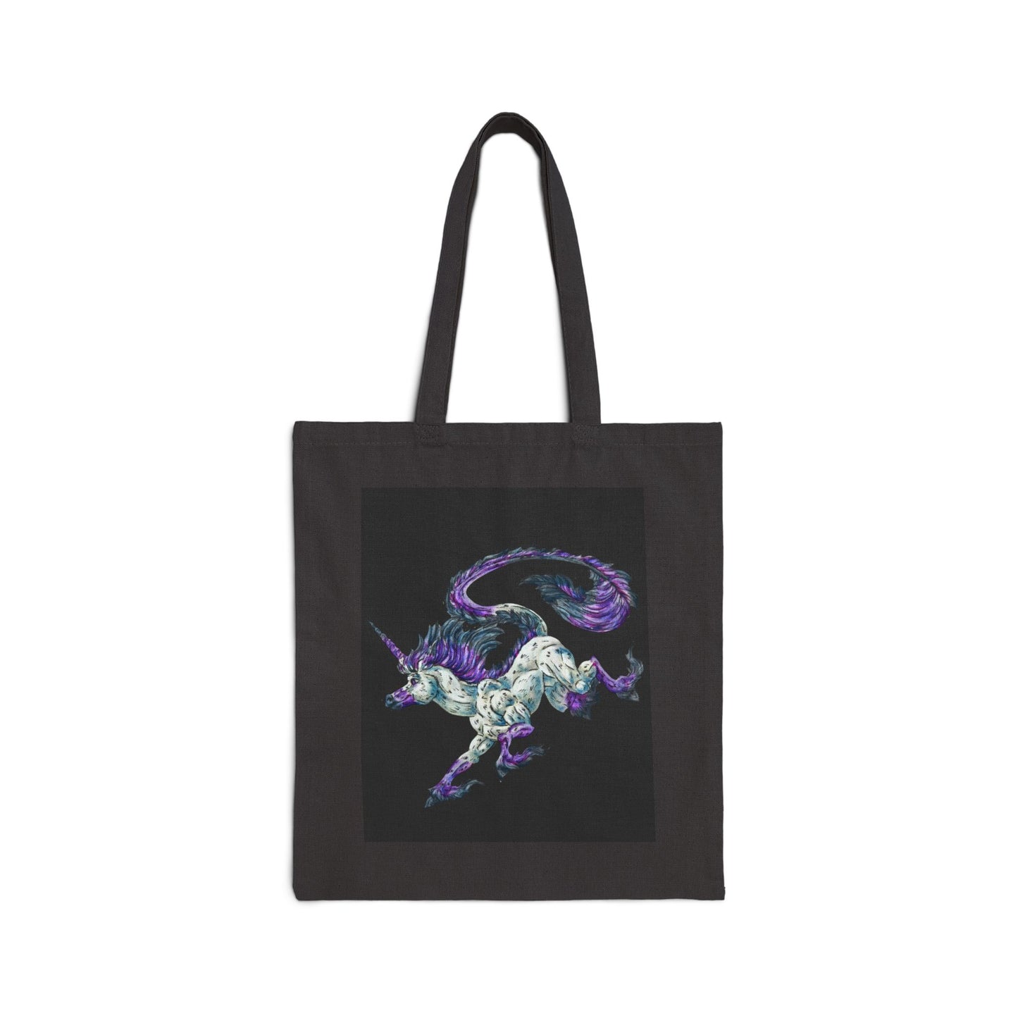 Unicorn Cotton Canvas Tote Bag