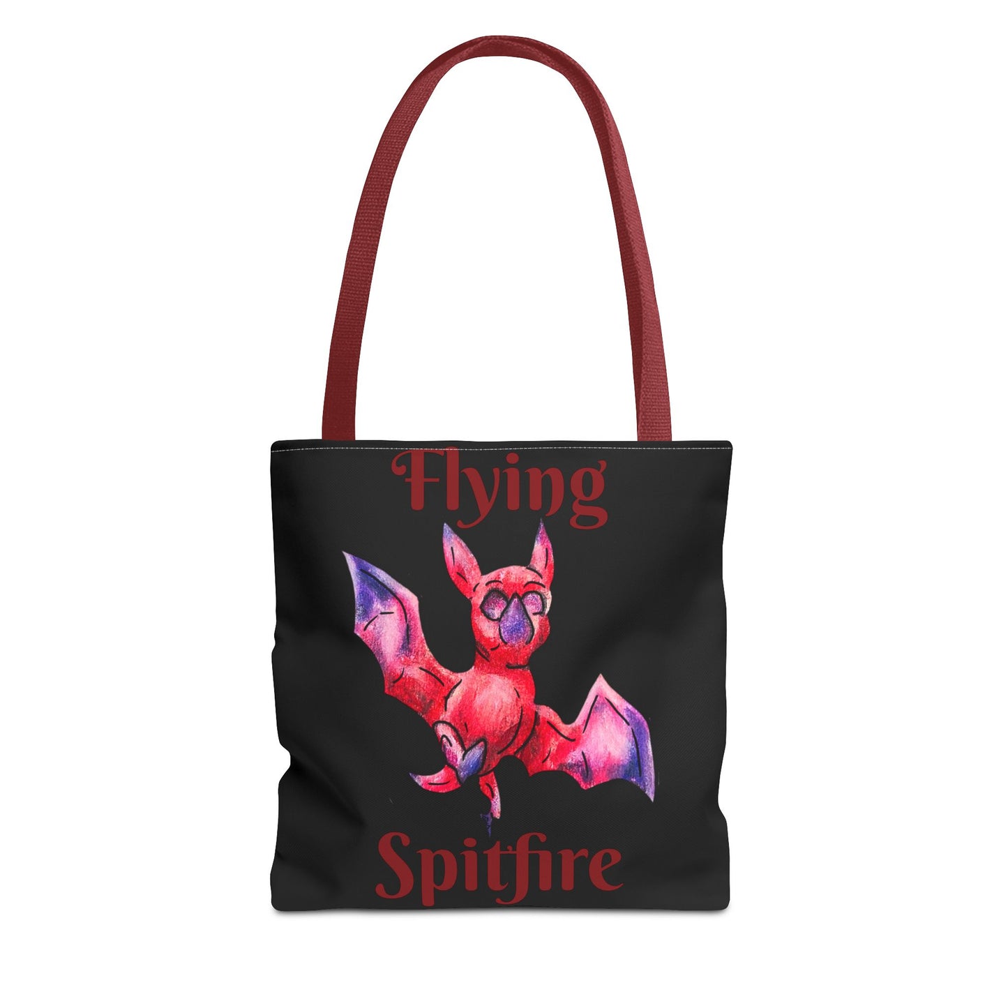Chibi Myra the Bat- Chibi Bat- Cute Animal -Double-sided Tote Bag