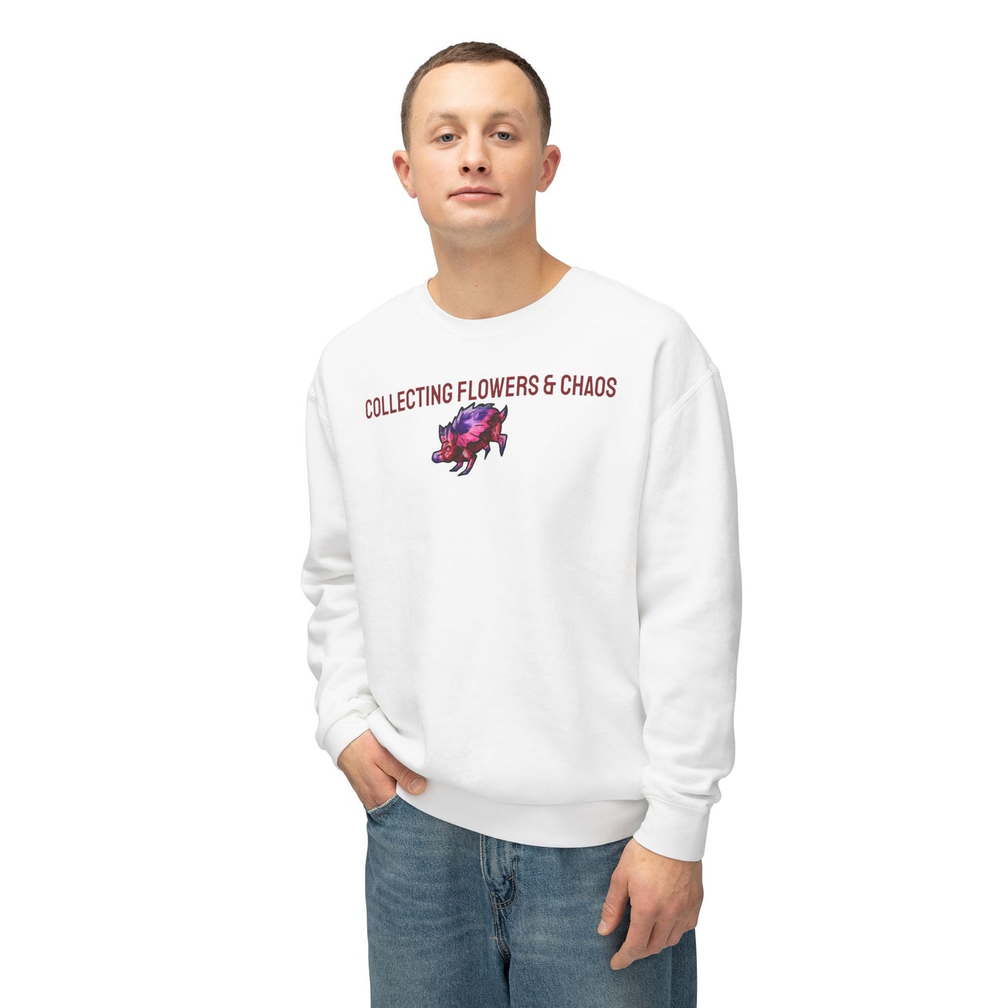 Chibi Azalea the Hedgehog- Collecting- Chibi Hedgehog- Cute Animal - Crewneck