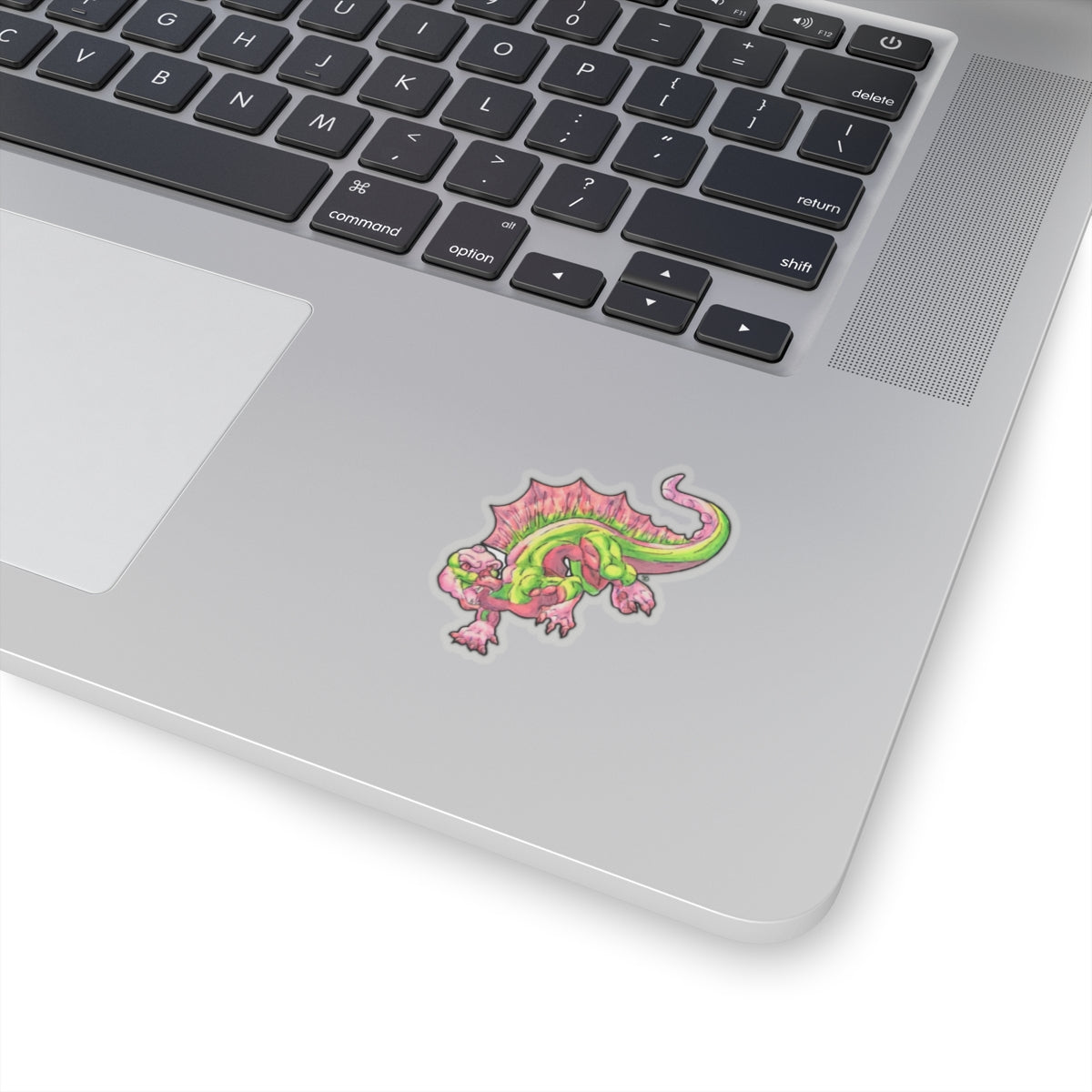 Cutesy Dimetrodon Jump Kiss-Cut Stickers