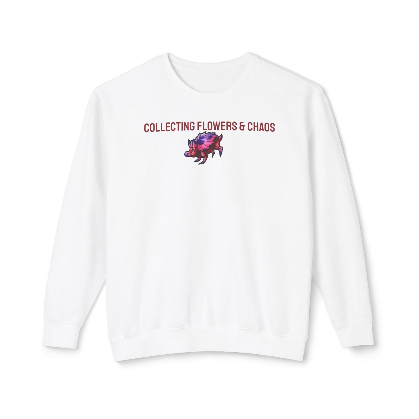 Chibi Azalea the Hedgehog- Collecting- Chibi Hedgehog- Cute Animal - Crewneck