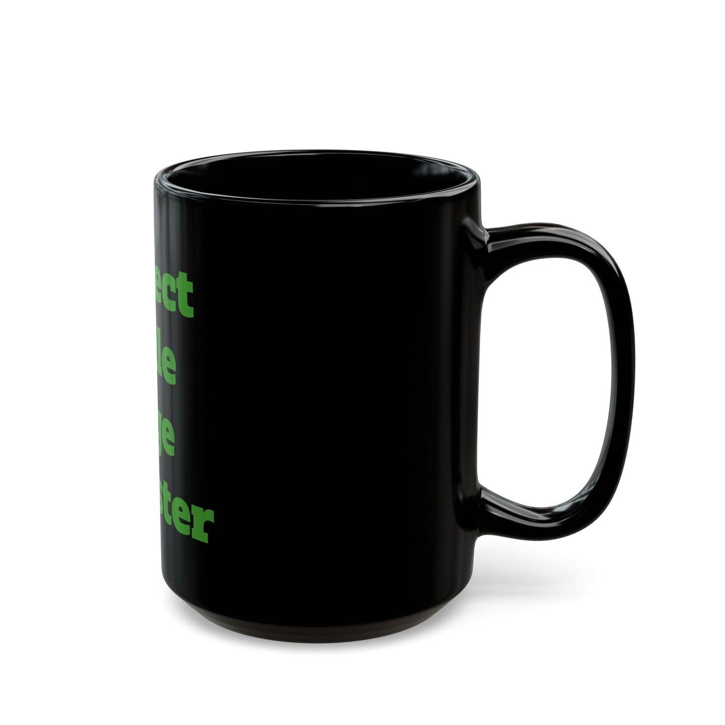 Perfect Little Rage Monster Mug 15oz Black Coffee Cup