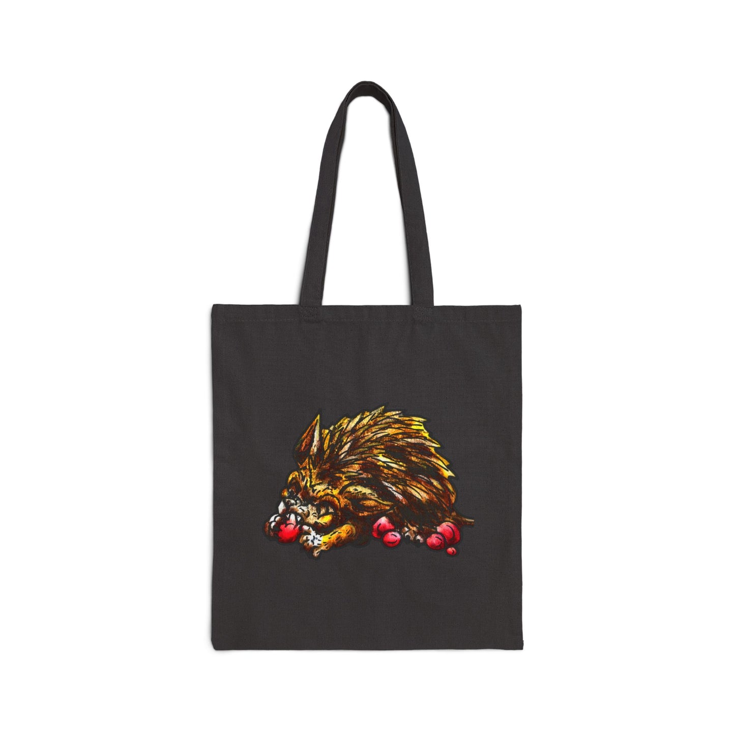 Jerkey and Cider Cotton Canvas Tote Bag