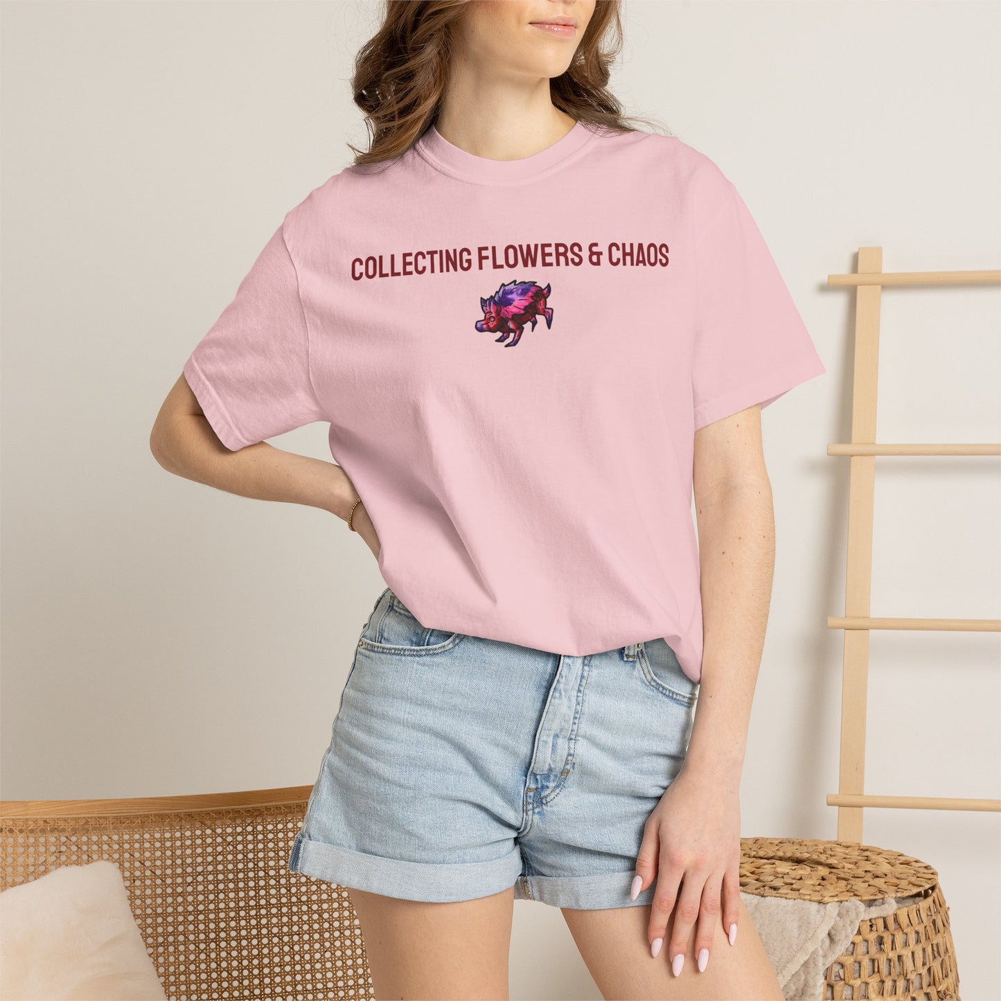 Chibi Azalea the Hedgehog- Collecting- Chibi Hedgehog- Cute Animal - T-shirt