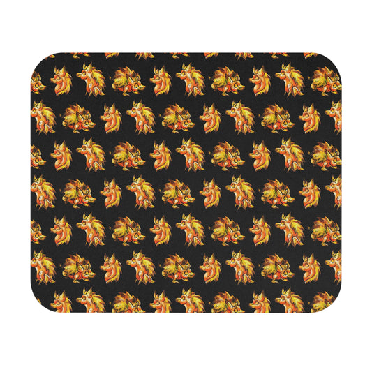 Chibi Aster the Hedgehog Pattern Mouse Pad (Rectangle)