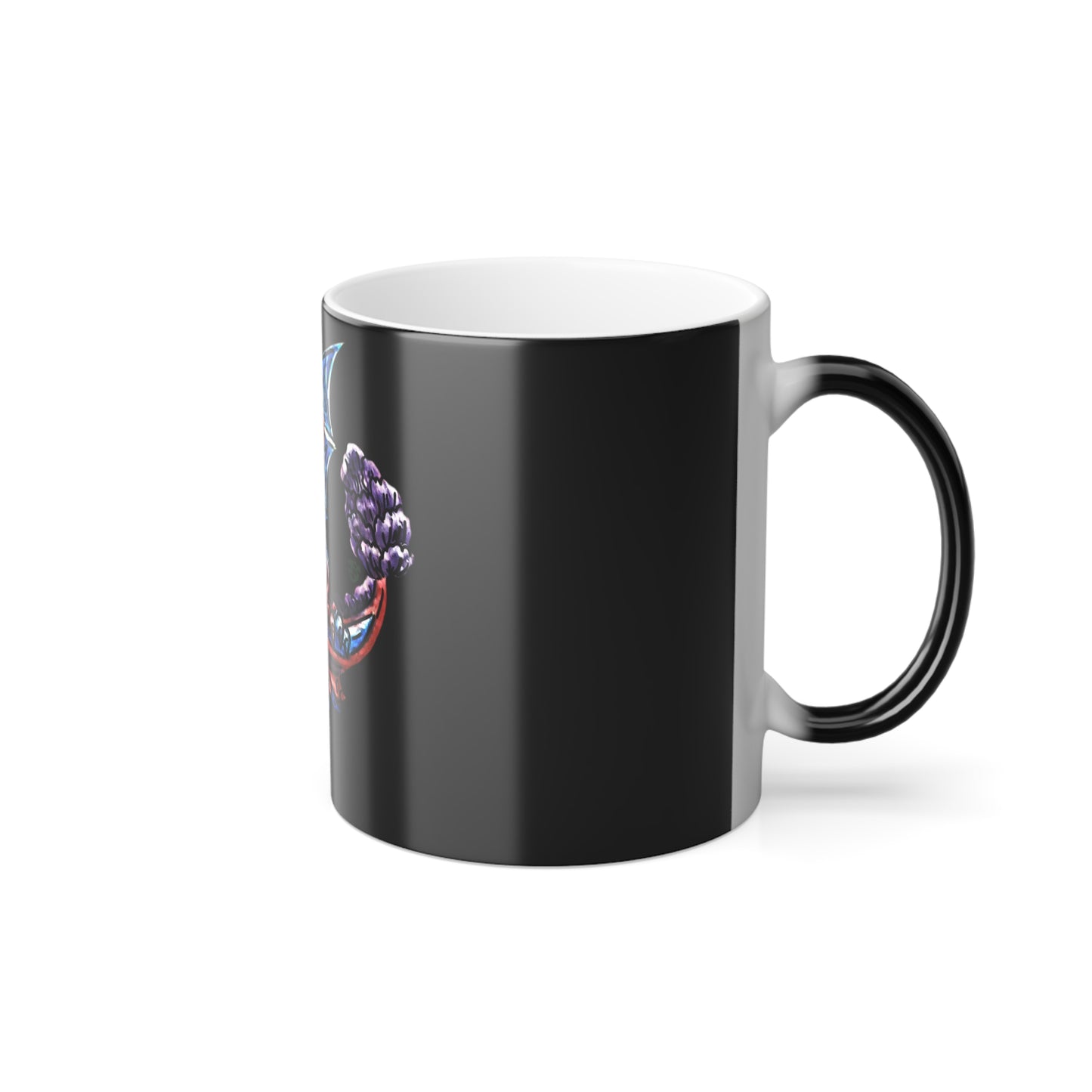 Cute January Dragon Twirl Color Morphing Mug, 11oz