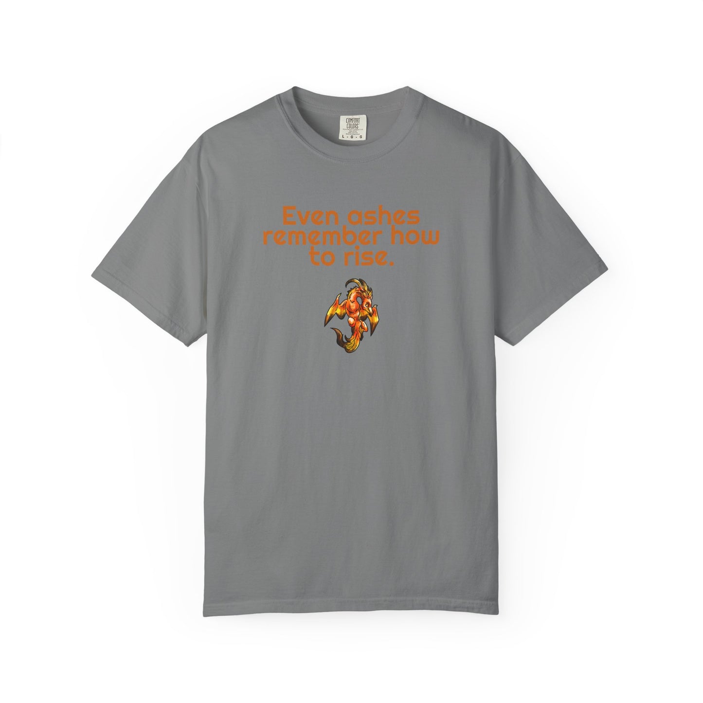Chibi Cayene the Pheonix- Ashes Rise- Fantasy Bird Illustration- Majestic Phoenix- T-shirt