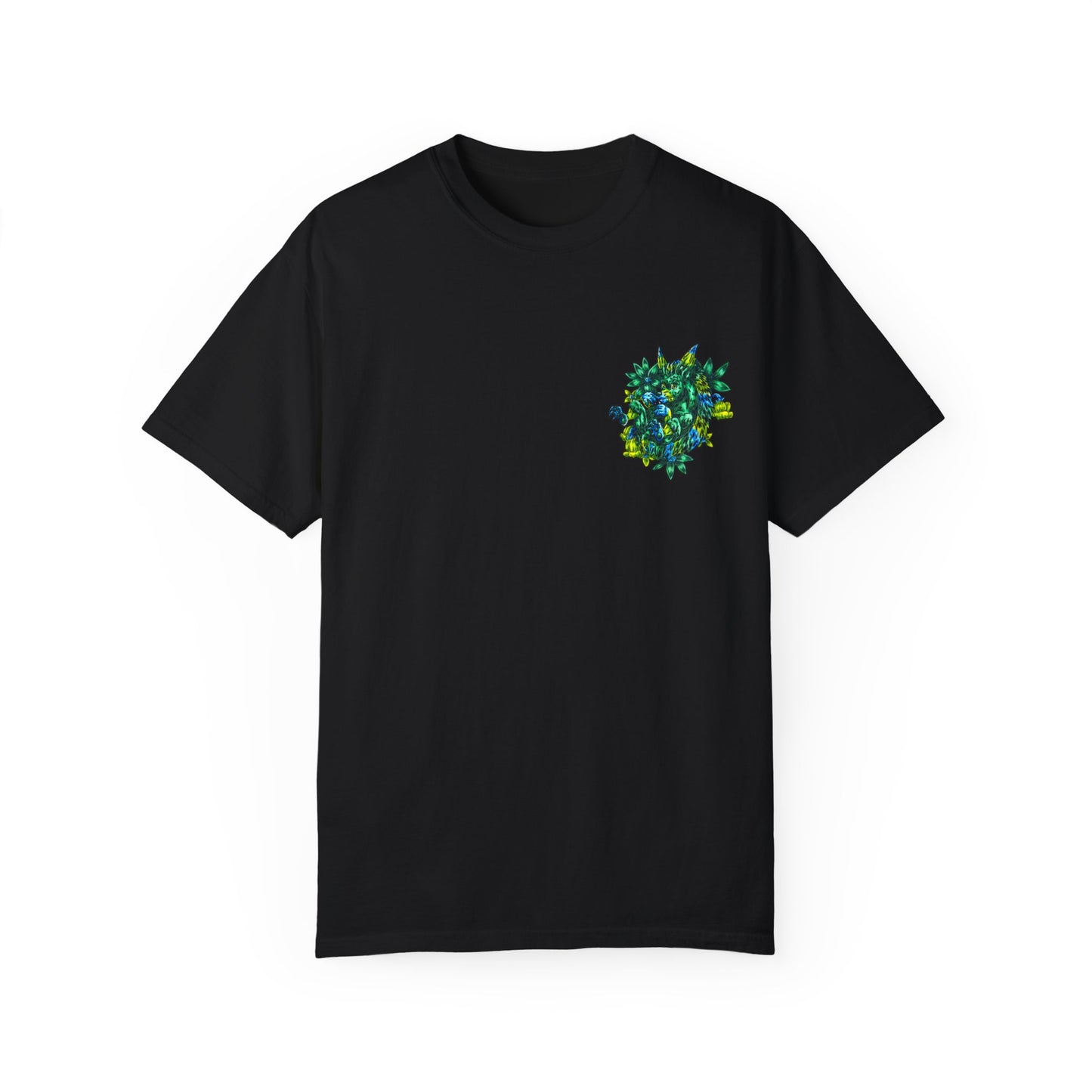 Clover the Hedgehog Unisex Garment-Dyed T-shirt