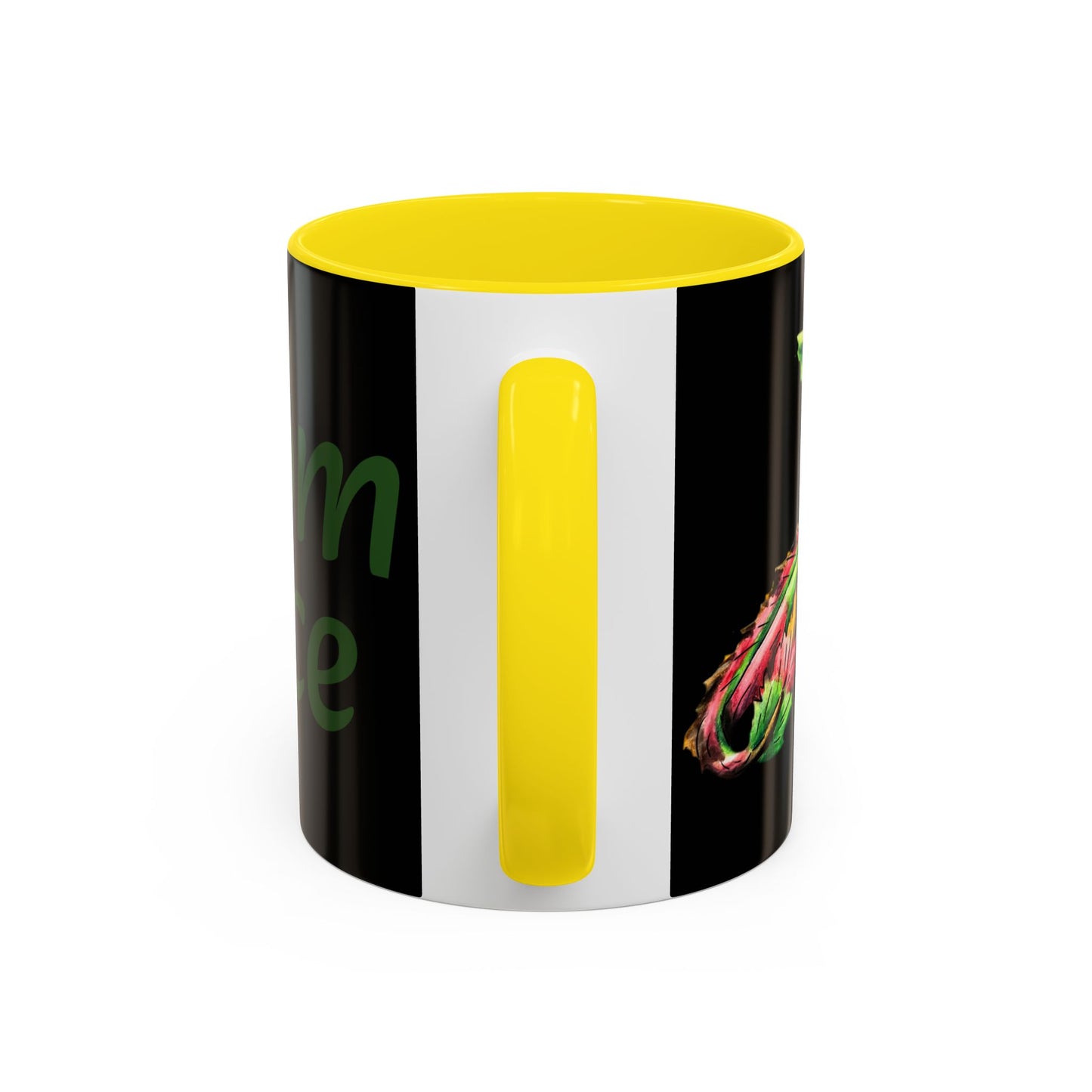 Chibi Spring Dragon- Bloom Fierce - Fantasy Nature- Mythical Creature- Forest Guardian Art - Dragon Lover Gift Coffee Mug