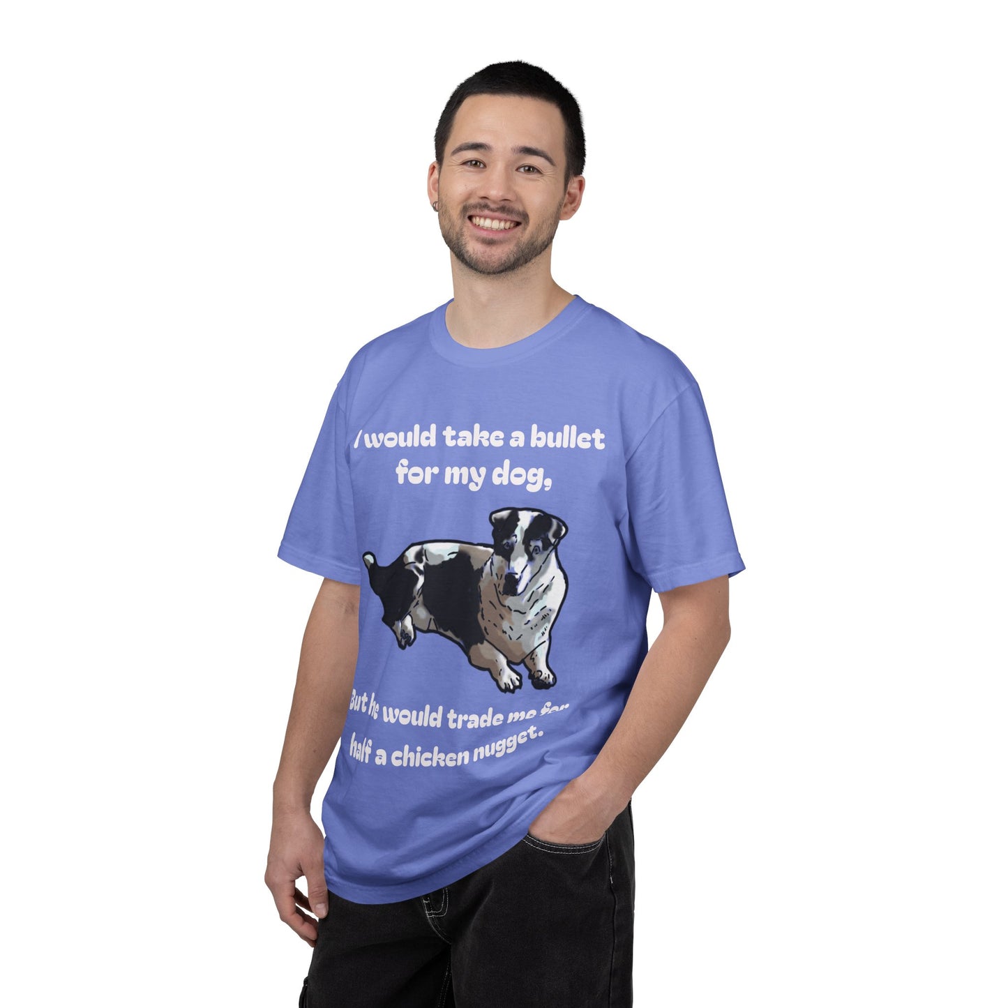 Funny Dog Shirt – Dog Mom Gift – Dog Dad Shirt – Cute Dog Lover Top - Hound Dog Mix