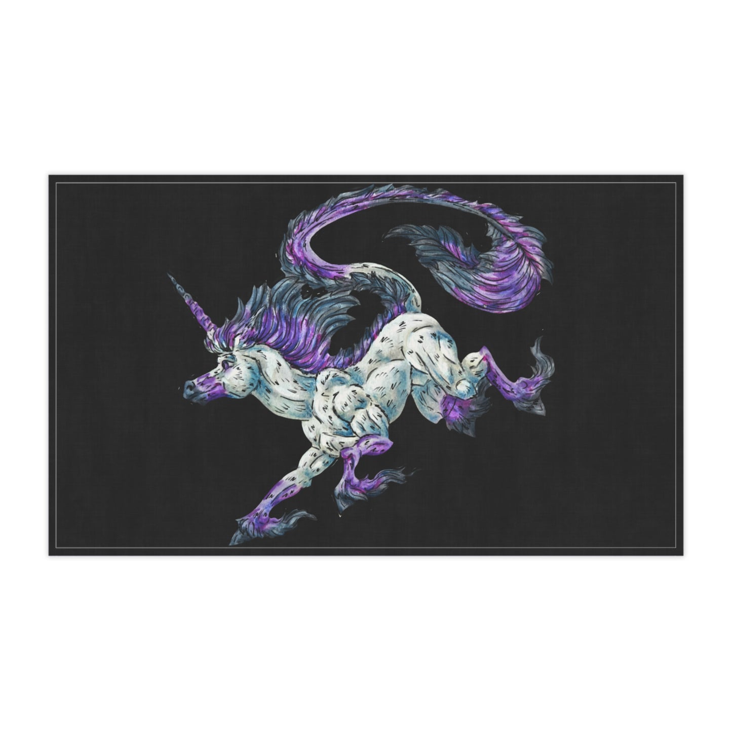Unicorn Jump Tea Towel