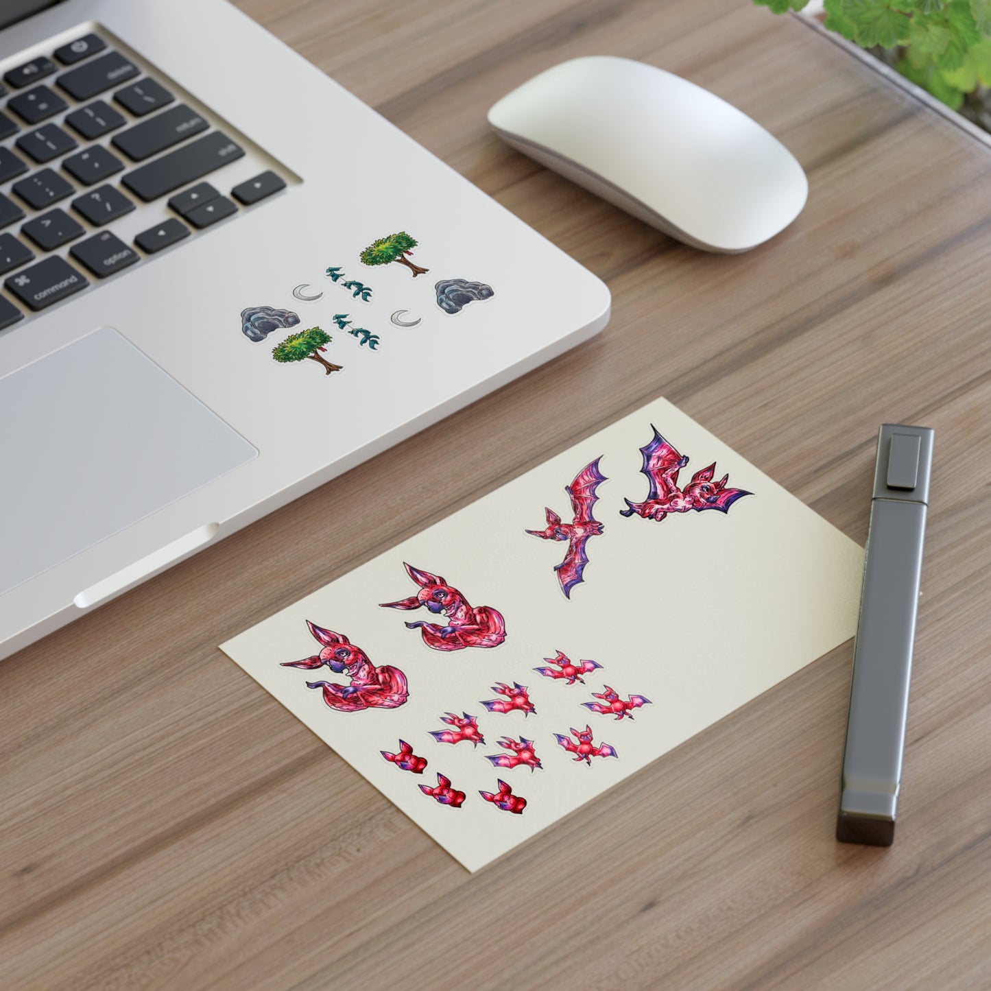 Myra the Bat Sticker Sheets 6"x4"