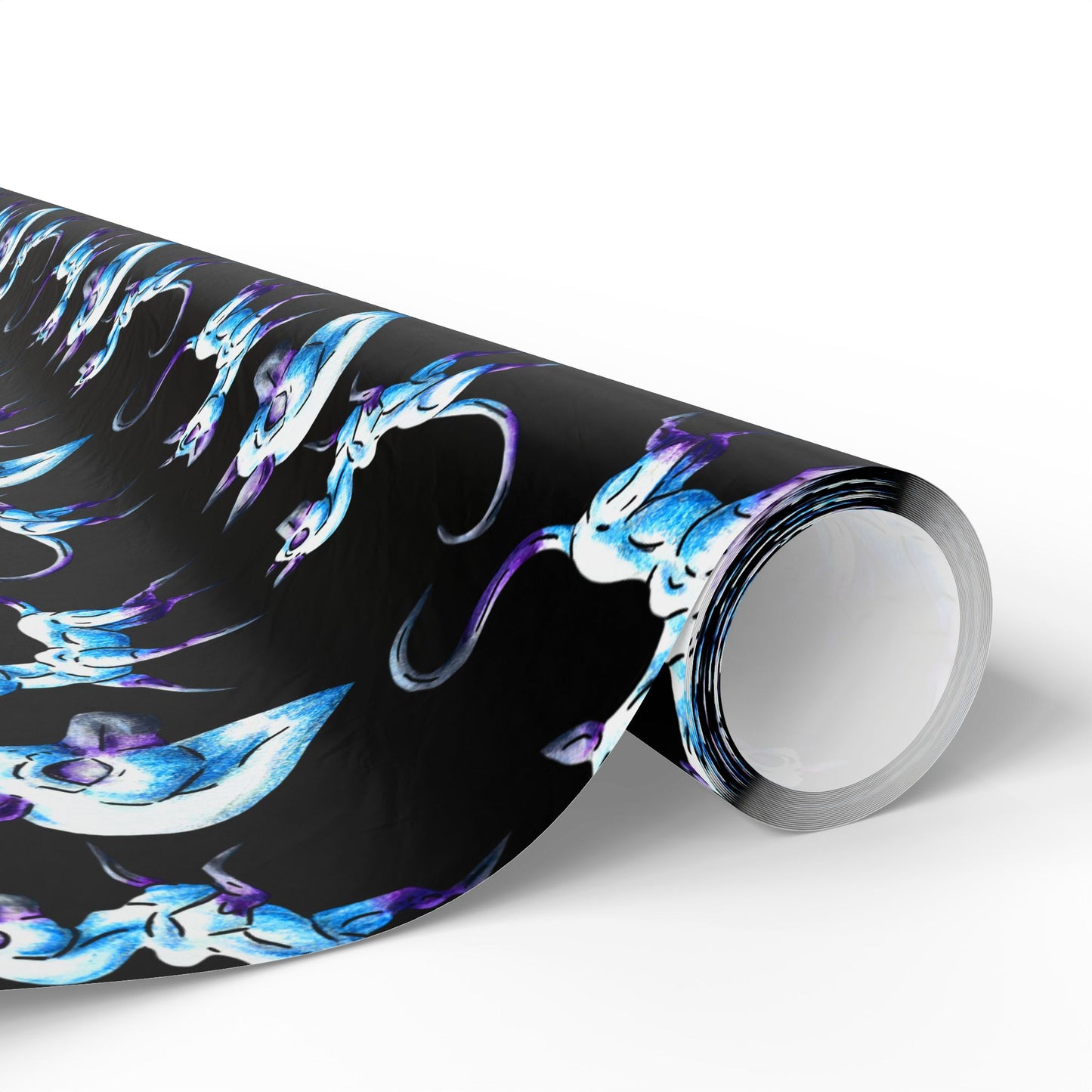 Chibi Slictine the Cat- Pattern- Fantasy Cat- Cute Creature Art- Nature Animal- Wrapping Paper