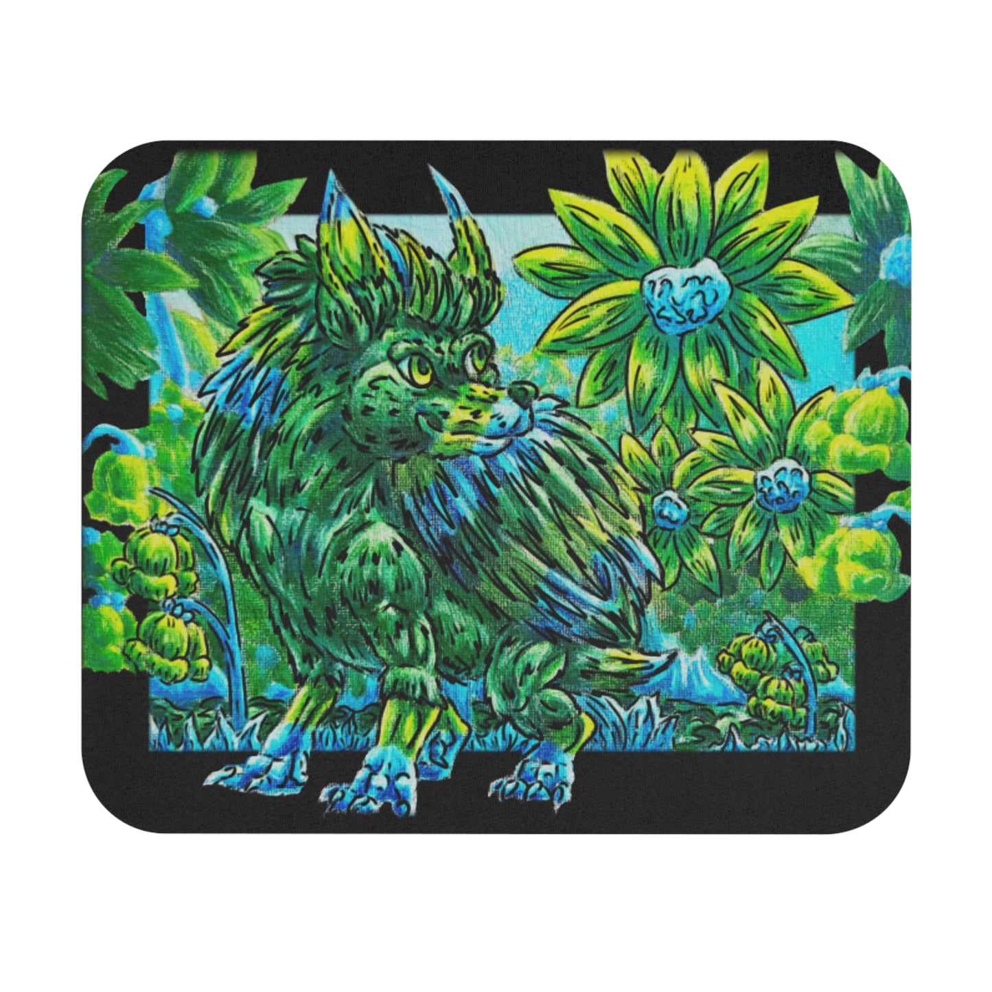 Clover the Hedgehog Mouse Pad (Rectangle)