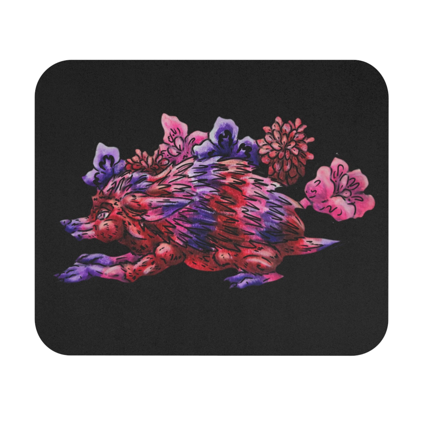 Azalea the Hedgehog Stretch Mouse Pad (Rectangle)