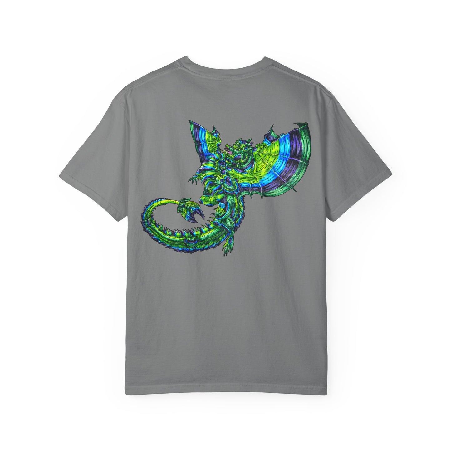 Arlith- Emerald Dragon – Aggressive Green Fantasy Dragon – Warning: Grumpy & Aggressive T-shirt – Mythical Creature– Dragon Lover Gift