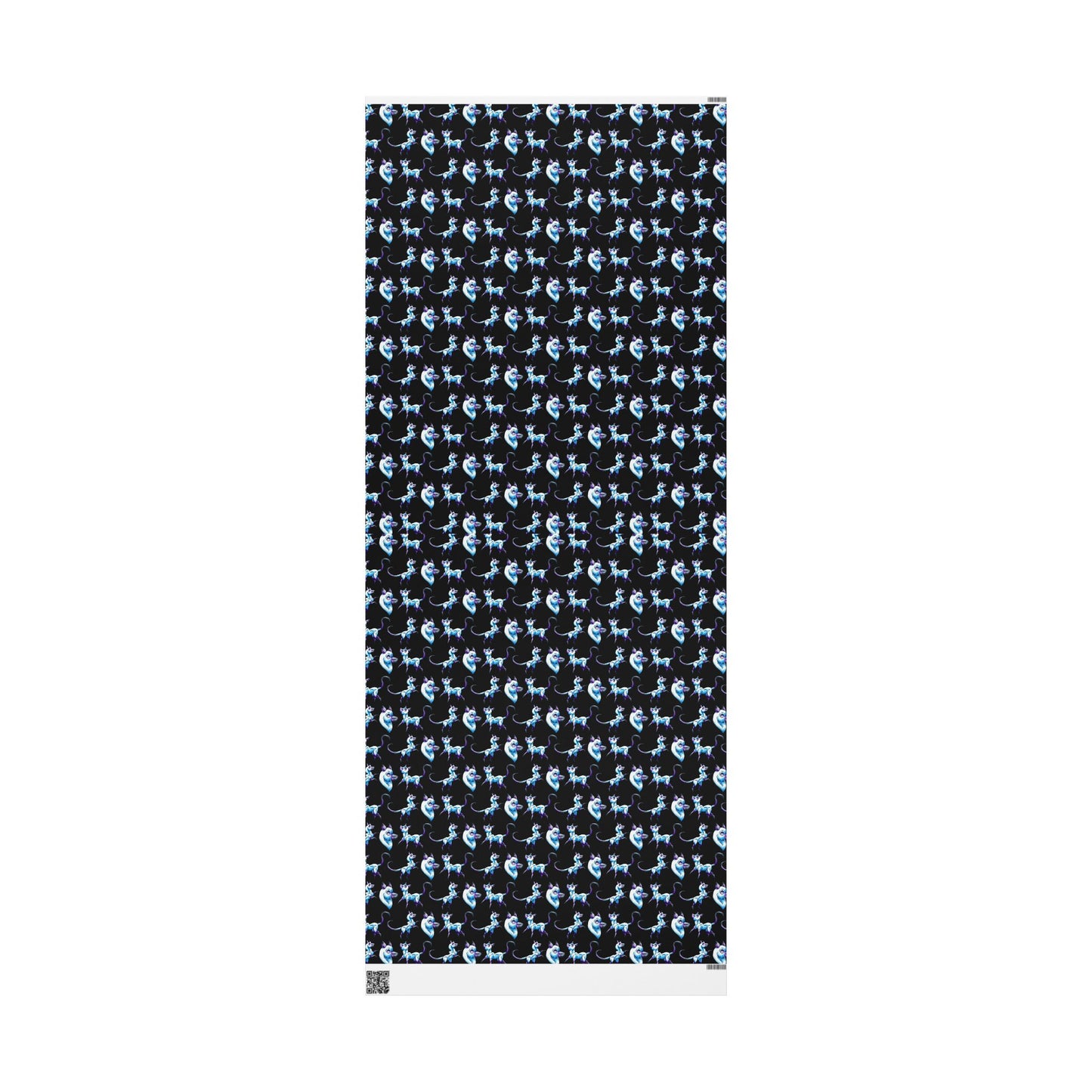 Chibi Slictine the Cat- Pattern- Fantasy Cat- Cute Creature Art- Nature Animal- Wrapping Paper