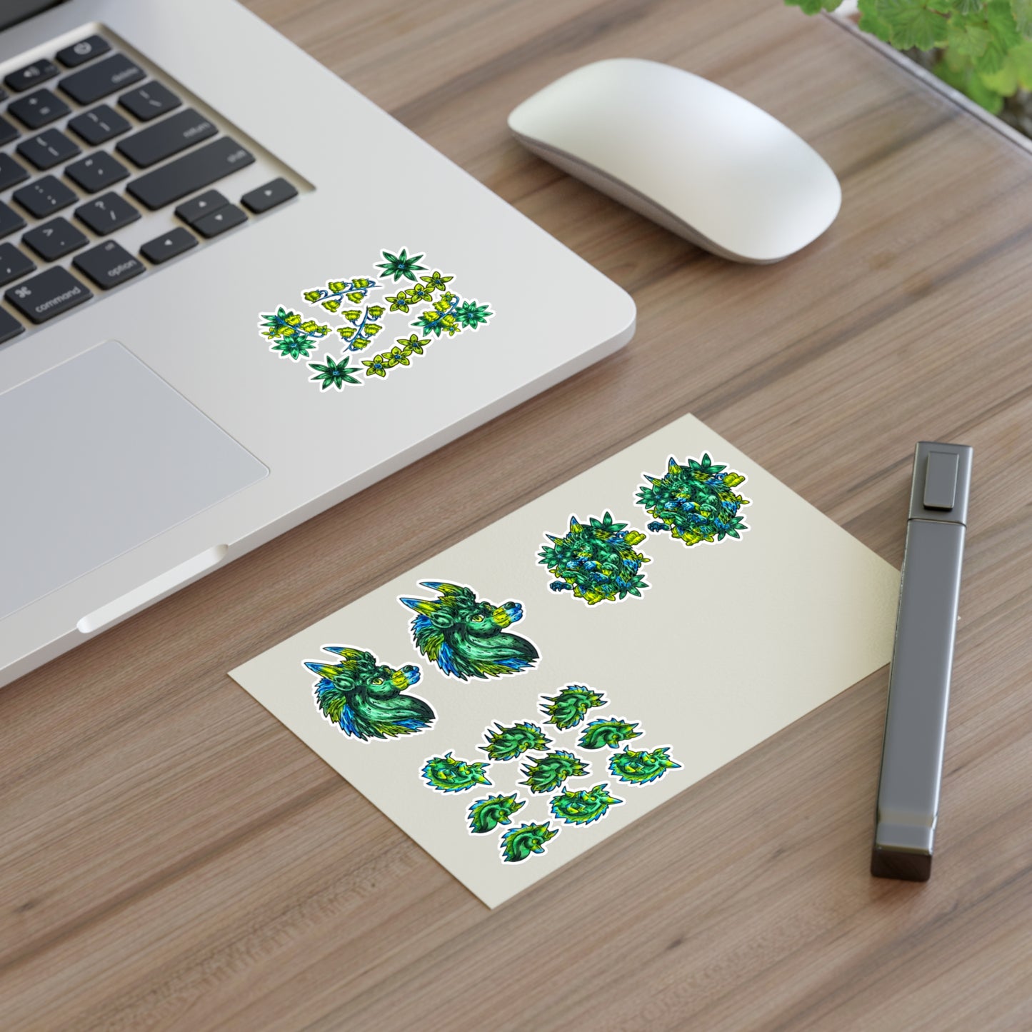Clover the Hedgehog Sticker Sheets 6"x4"
