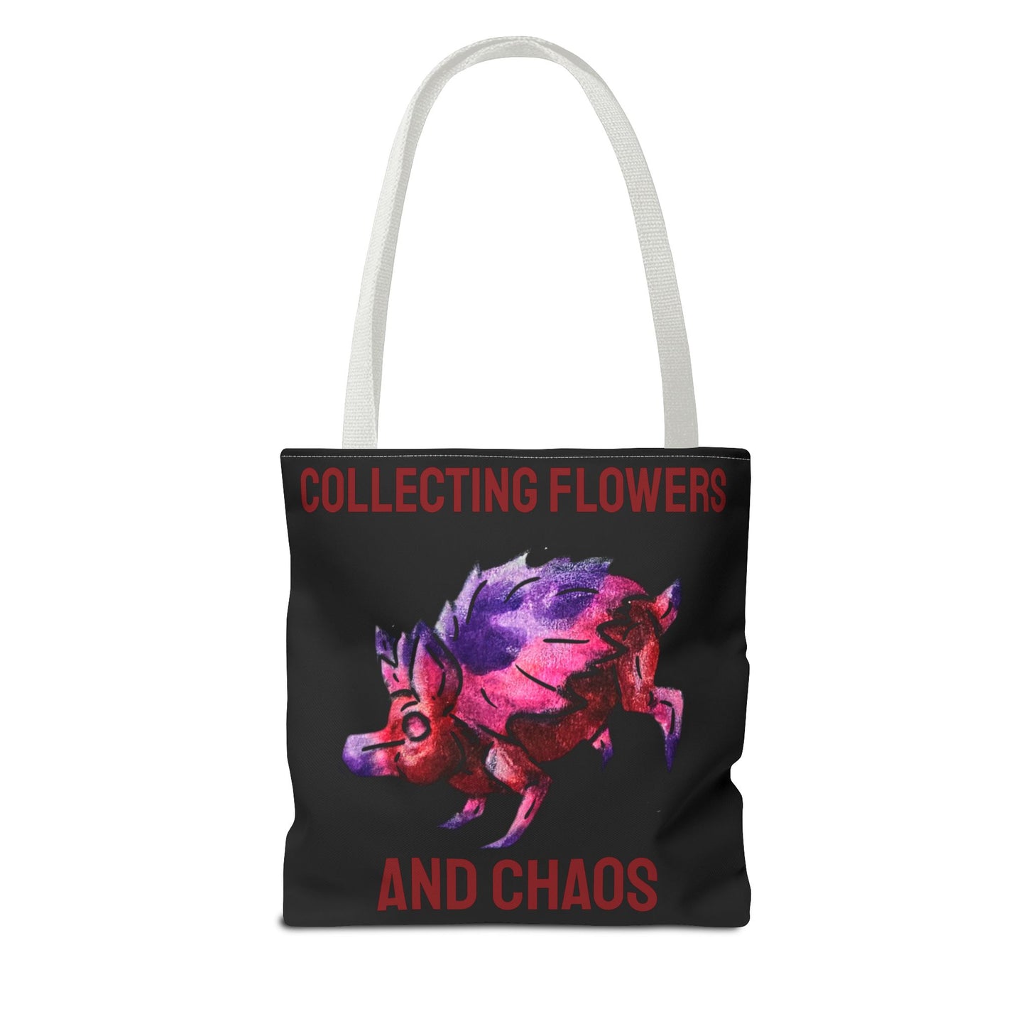 Chibi Azalea the Hedgehog- Chibi Hedgehog- Cute Animal - Double-Sided Tote Bag