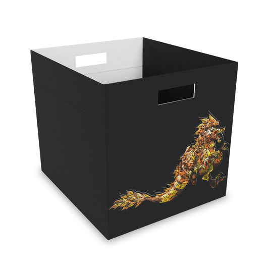 Caena the Raptor Felt Storage Box