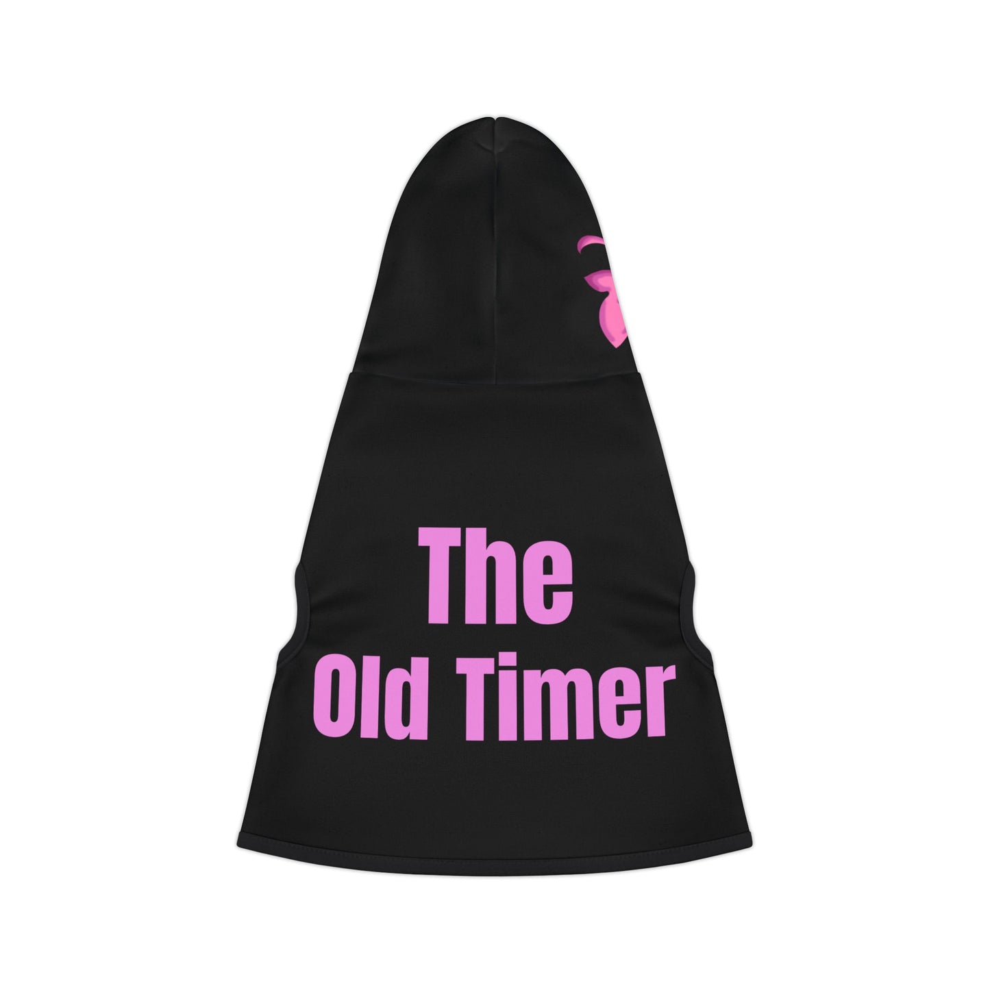 Old Timer Pet Hoodie - Funny Dog or Cat Hoodie - Girl