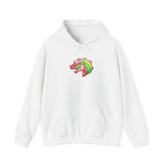 Cutesy Dimetrodon Head Unisex Heavy Blend™ Hooded Sweatshirt