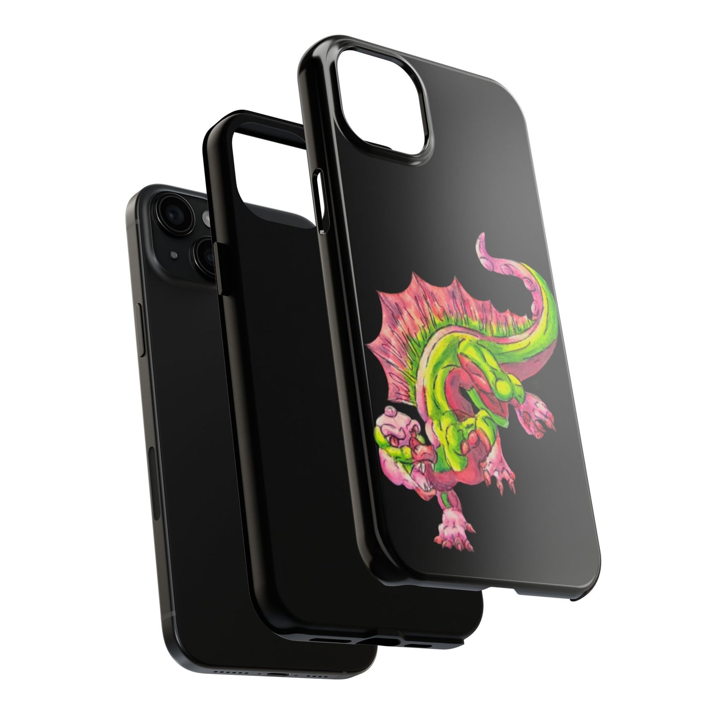 Cutesy Dimetrodon Jump Tough Phone Cases