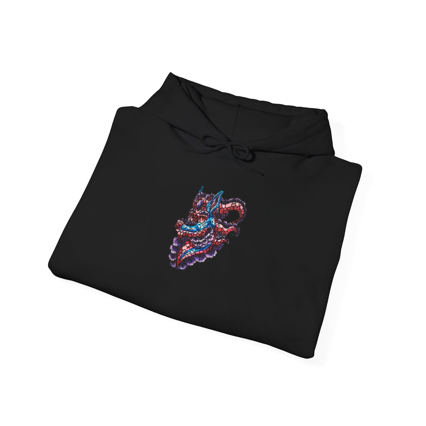 January Dragon Head Unisex Heavy Blend™ Hooded Sweatshirt