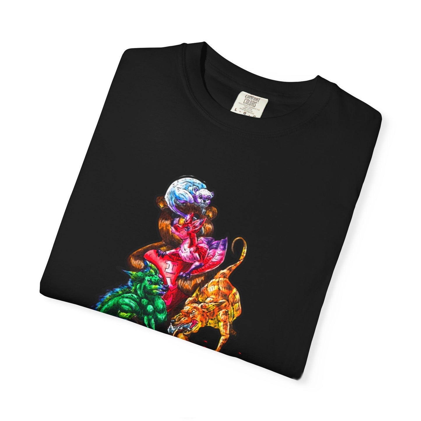 Valentine Cuties- Animal Groupings – Fantasy Animal Art – Valentine's Day Art – Valentine Lover Gift- Shirt