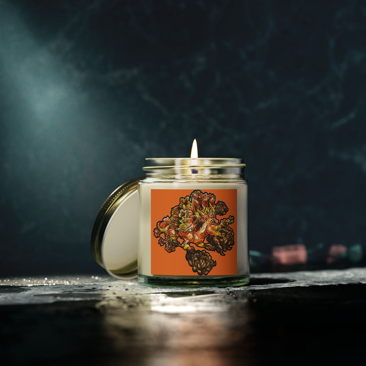 Aster the Fall Hedgehog Scented Candle