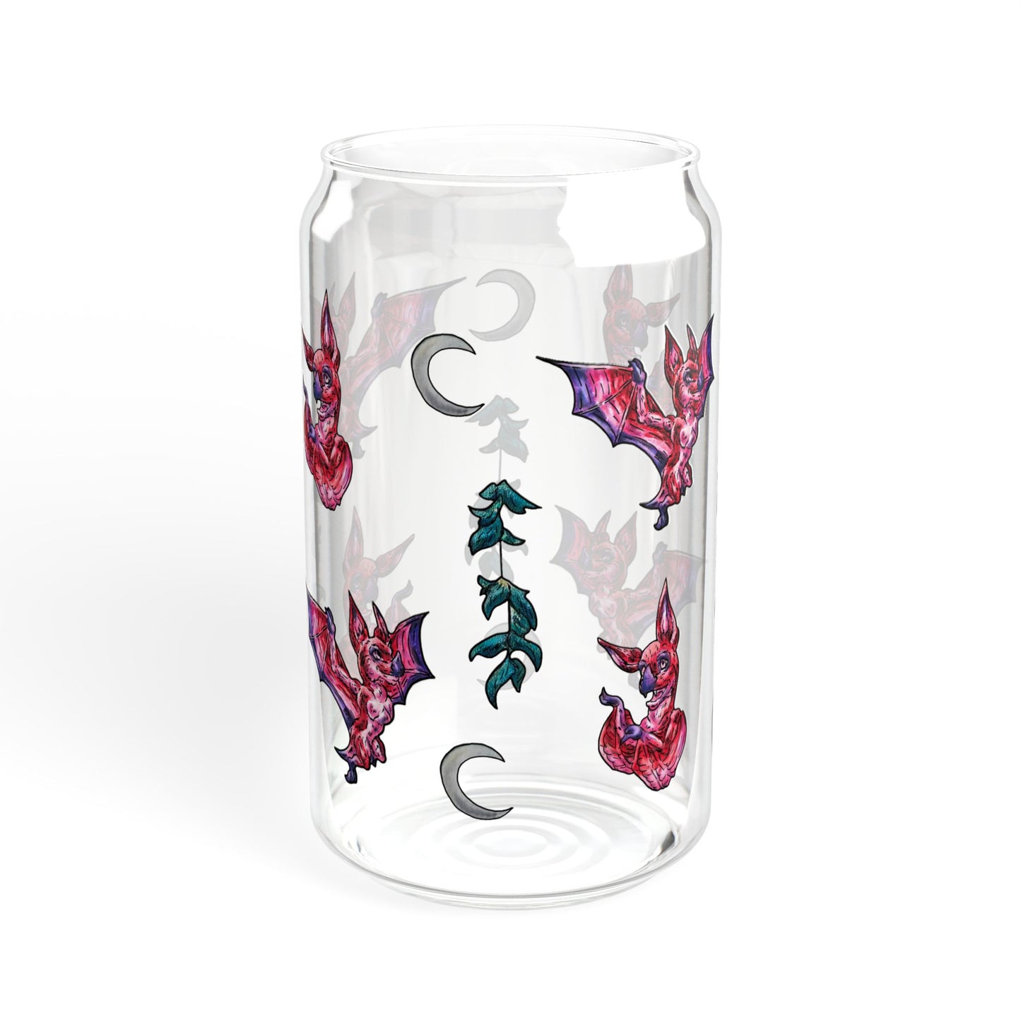 Myra the Bat Sipper Glass, 16oz