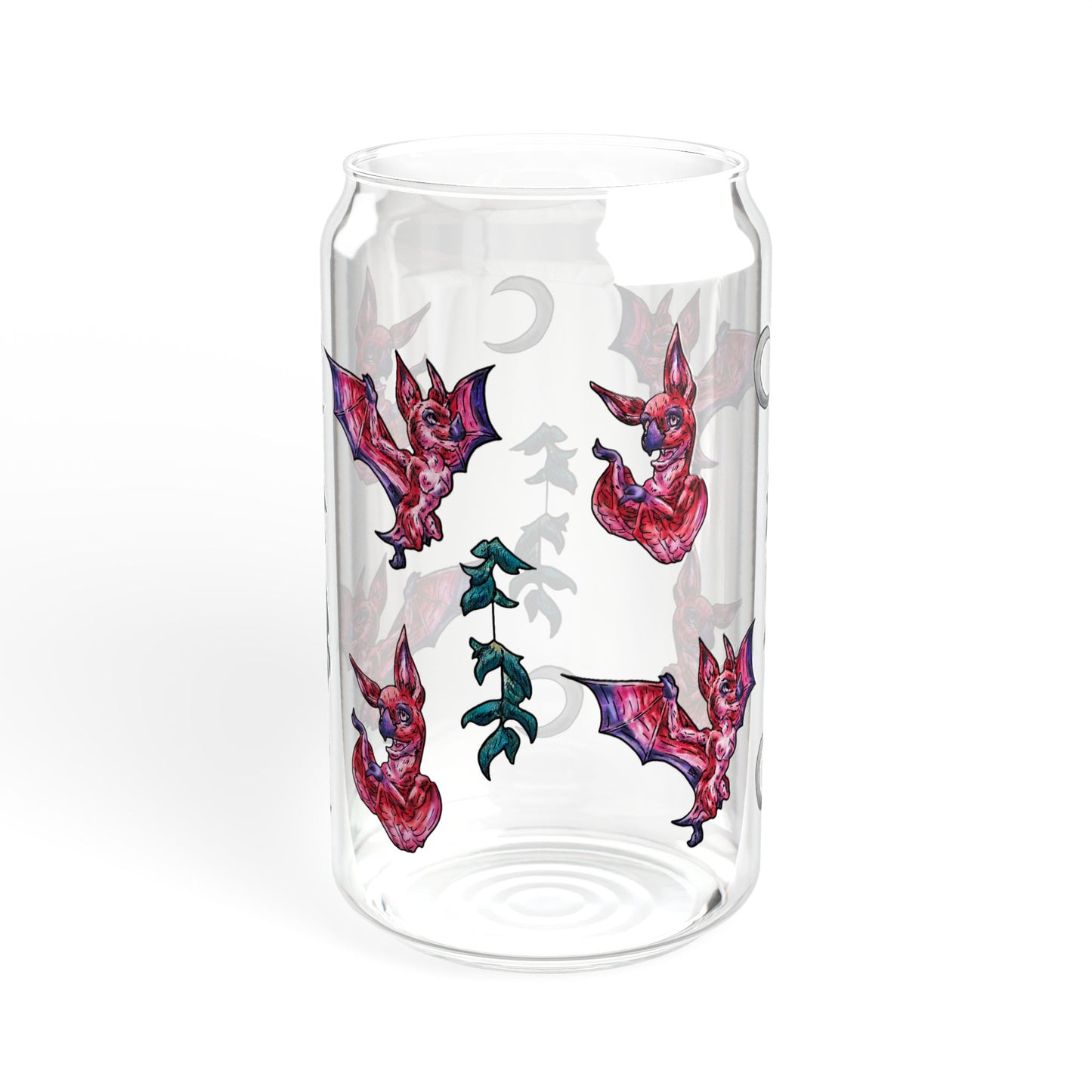 Myra the Bat Sipper Glass, 16oz