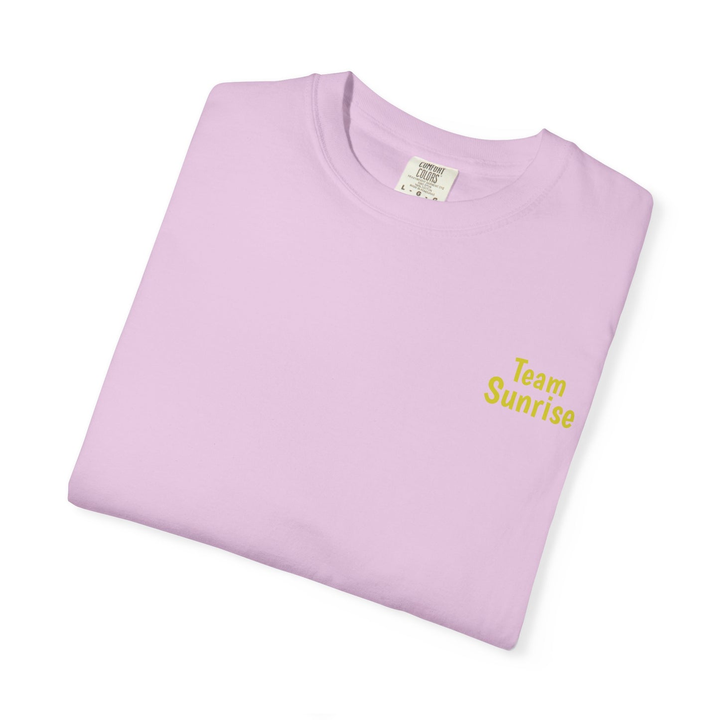 Team Sunrise Hippocampus – Golden Ocean Fantasy Art – Warm Fantasy Sea Creature Art- T-shirt
