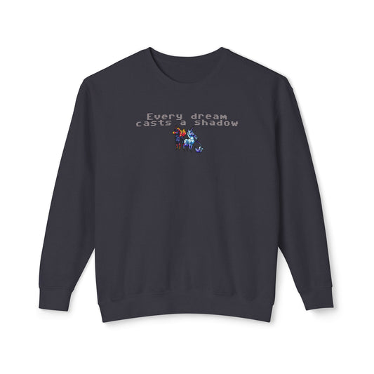 Chibi Dream and Nightmare Unicorn- Dream & Shadow- Celestial Nightmare- Duality– Light and Dark Fantasy- Crewneck