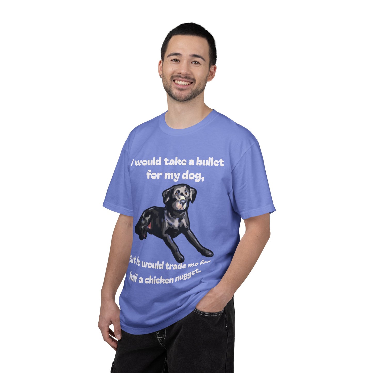 Funny Dog Shirt – Dog Mom Gift – Dog Dad Shirt – Cute Dog Lover Top- Black Lab Mix