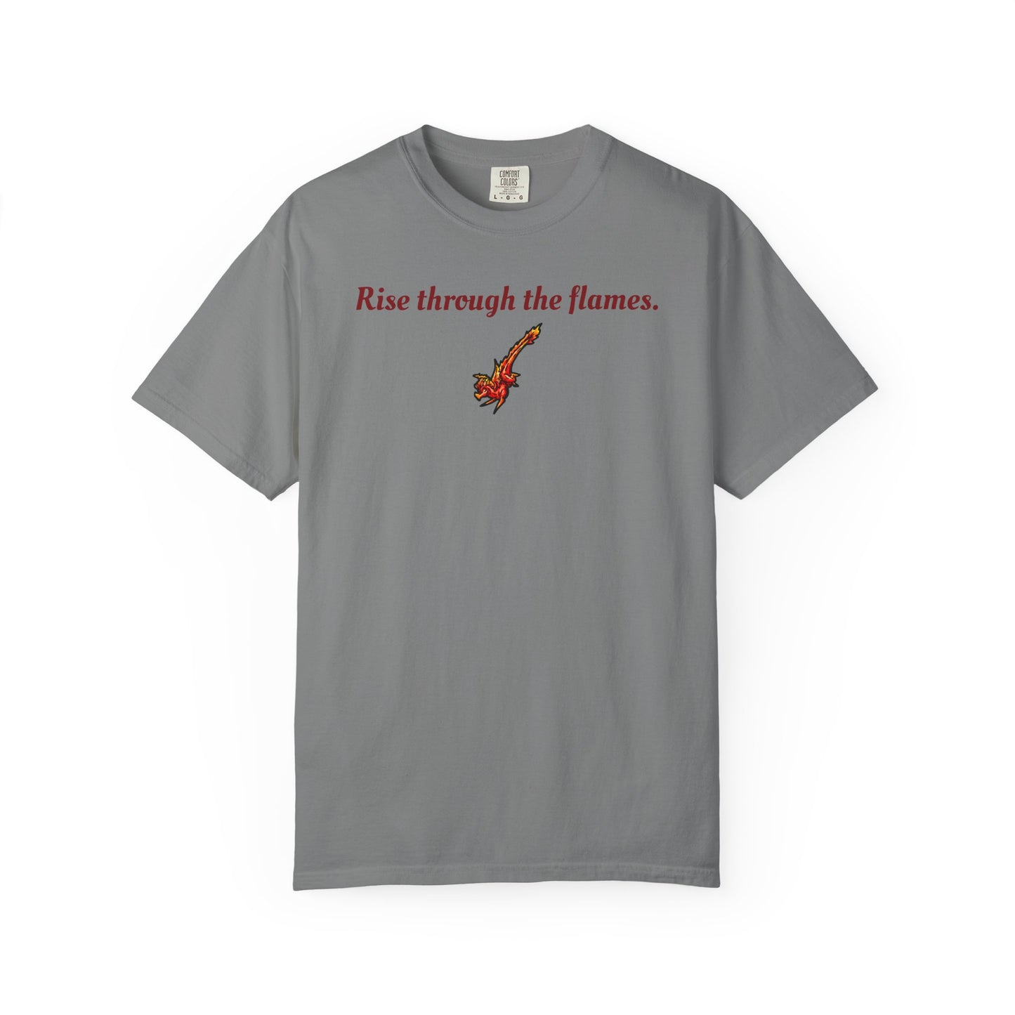 Chibi Fire Dragon- Rise- Elemental- Fantasy Dragon-T-shirt