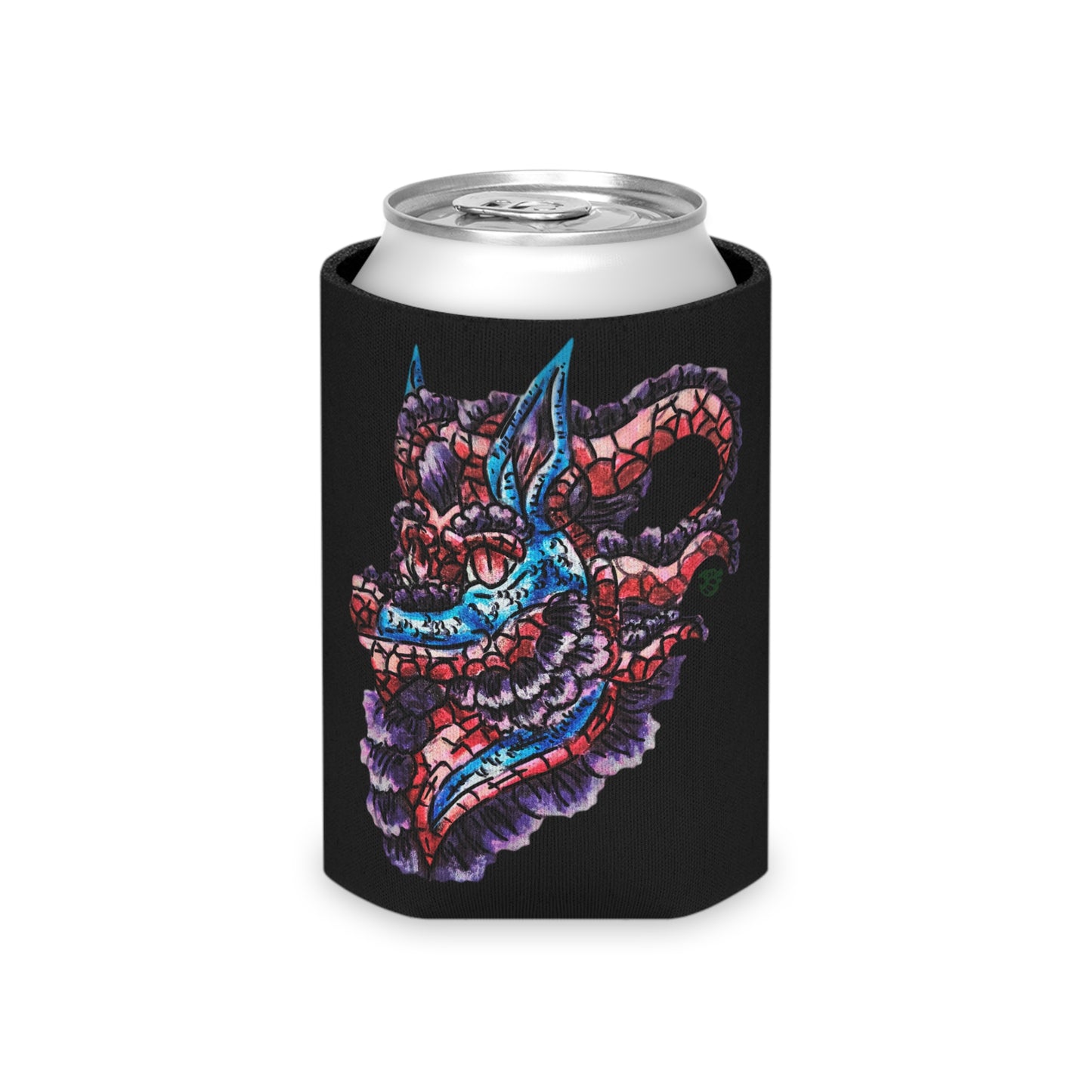 January Dragon Heads Can Cooler