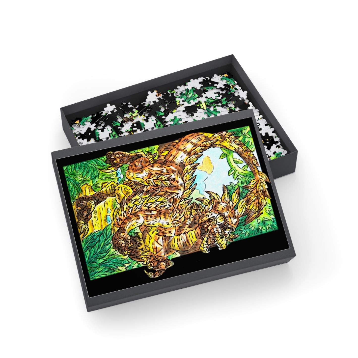 Caena the Raptor 1000-Piece Puzzle