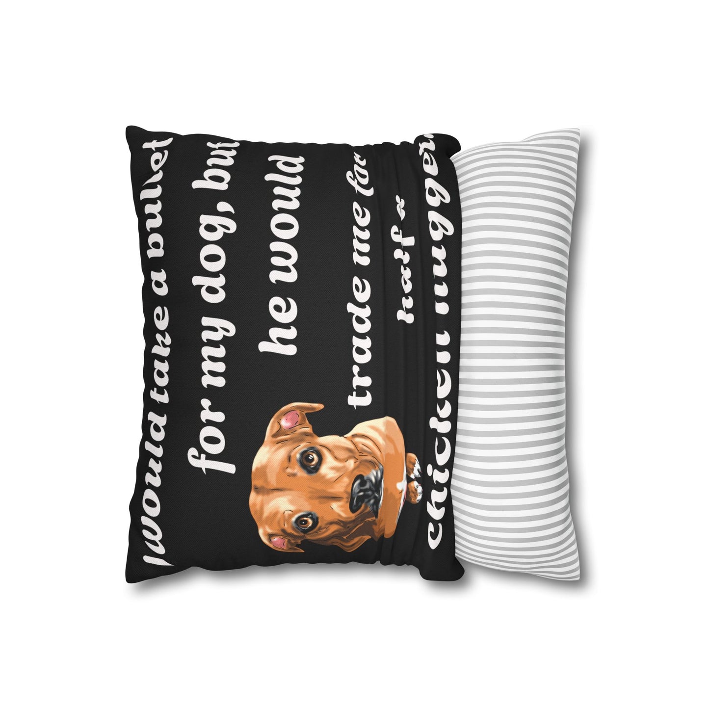 Bullet Spun Polyester Square Pillowcase