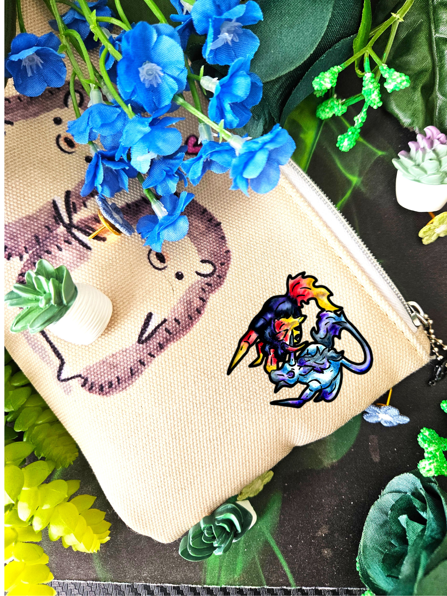 Chibi Nightmare & Unicorn 4Pack Shrink Pins