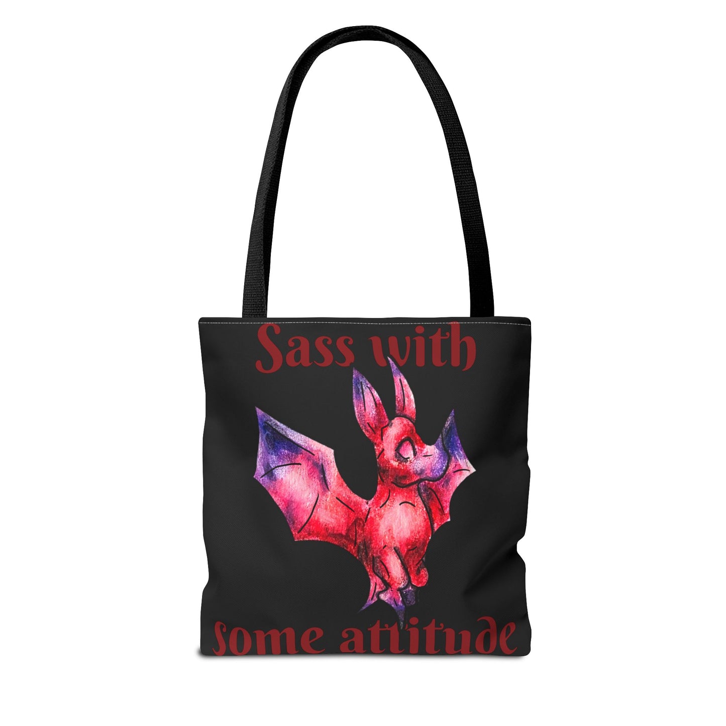 Chibi Myra the Bat- Chibi Bat- Cute Animal -Double-sided Tote Bag