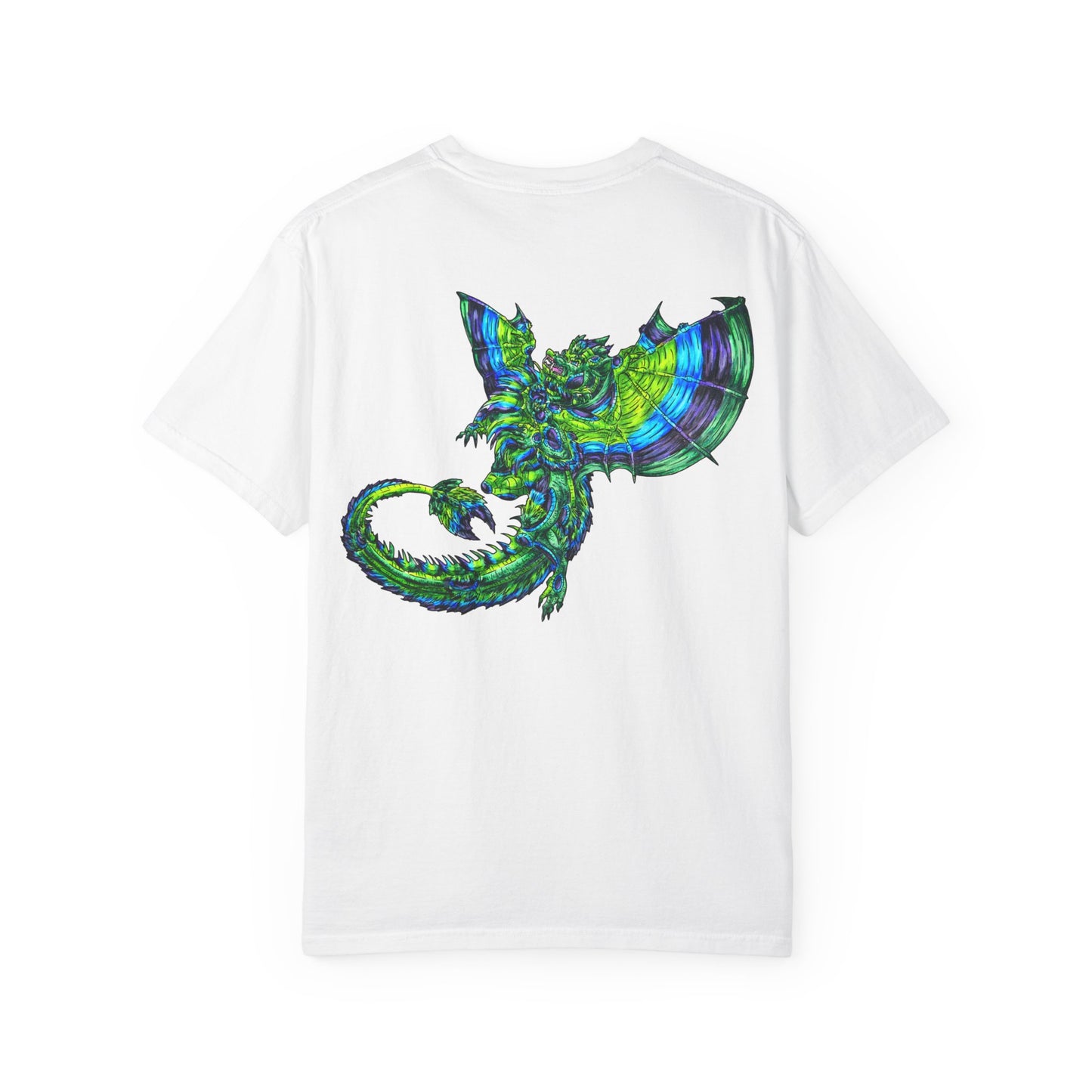 Arlith- Emerald Dragon – Aggressive Green Fantasy Dragon – Warning: Grumpy & Aggressive T-shirt – Mythical Creature– Dragon Lover Gift