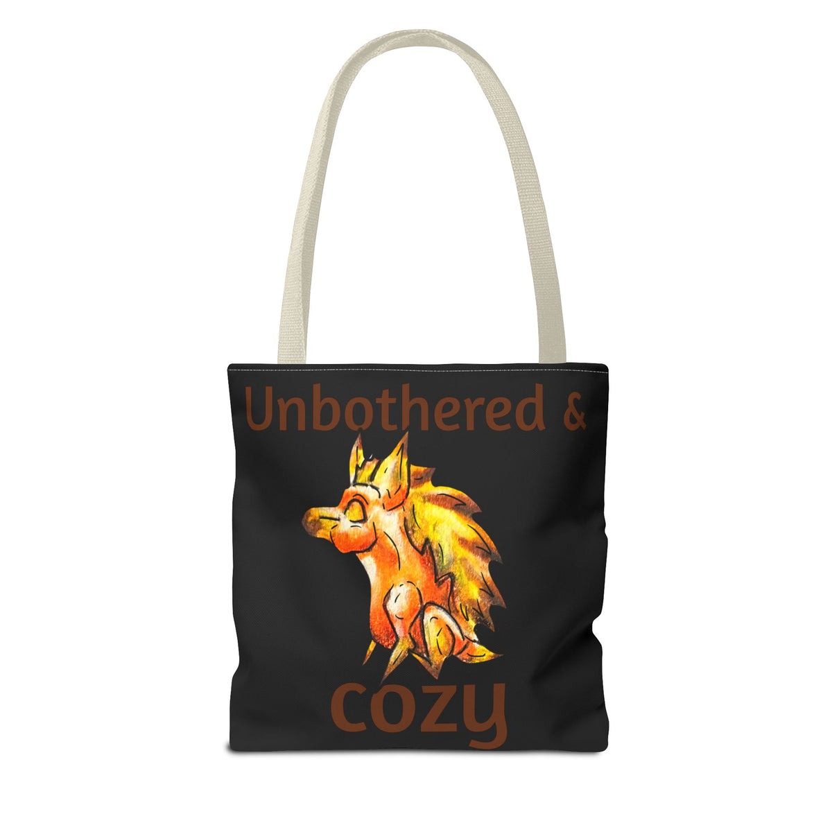 Chibi Aster the Hedgehog- Chibi Hedgehog- Cute Animal -Double-sided Tote Bag