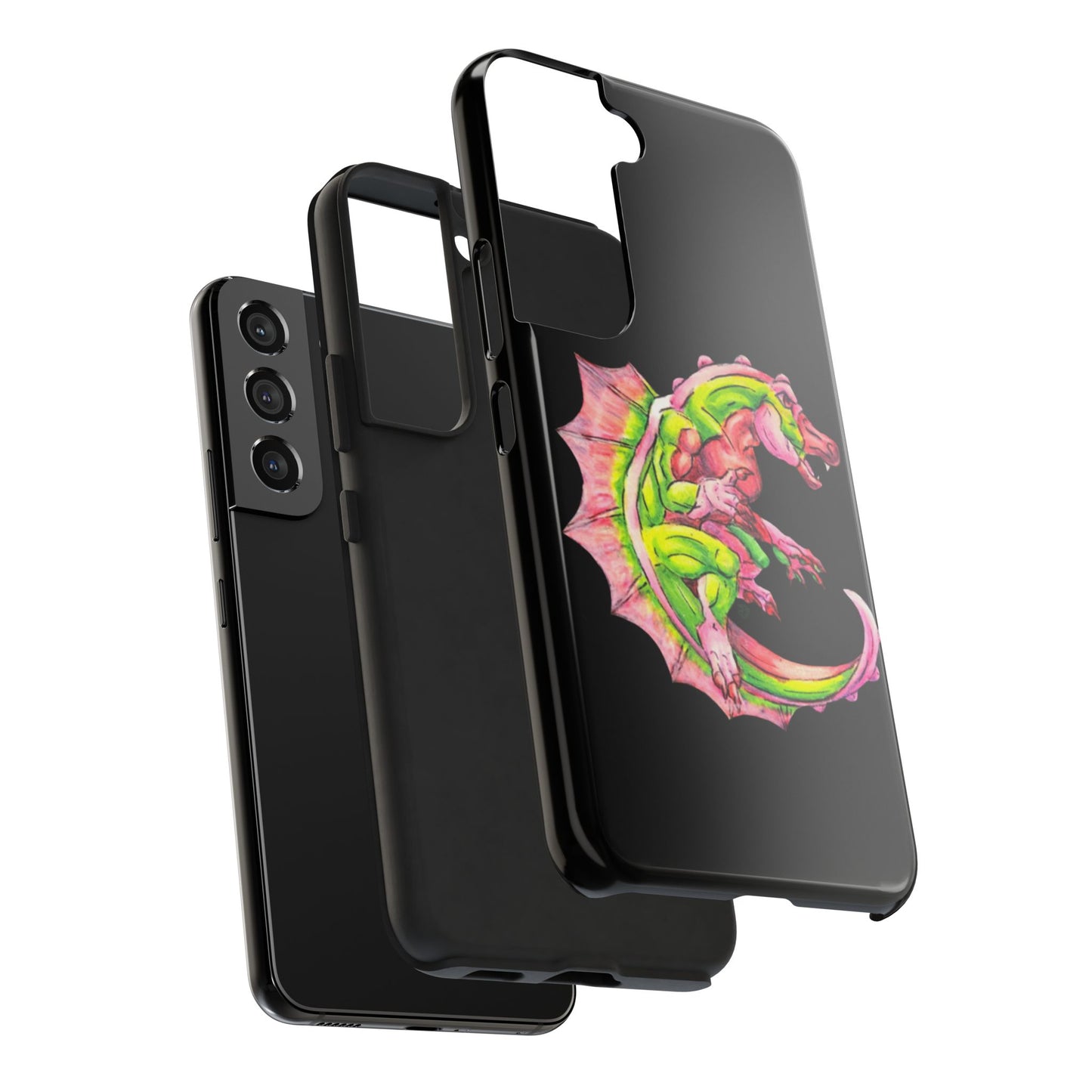 Cutesy Dimetrodon Roll Tough Phone Cases